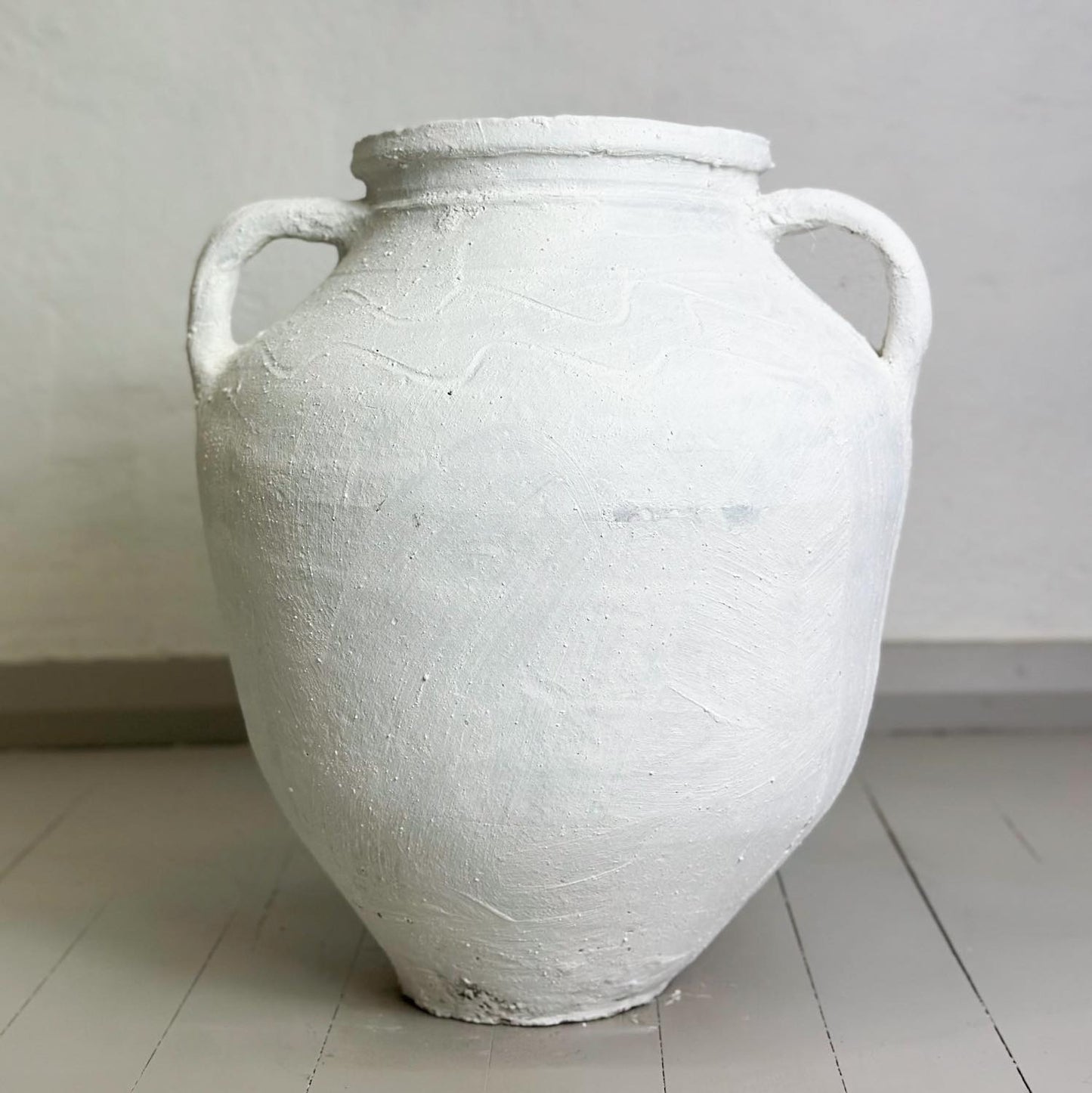 Vintage Anatolia 2 Handle Painted Turkish Pot