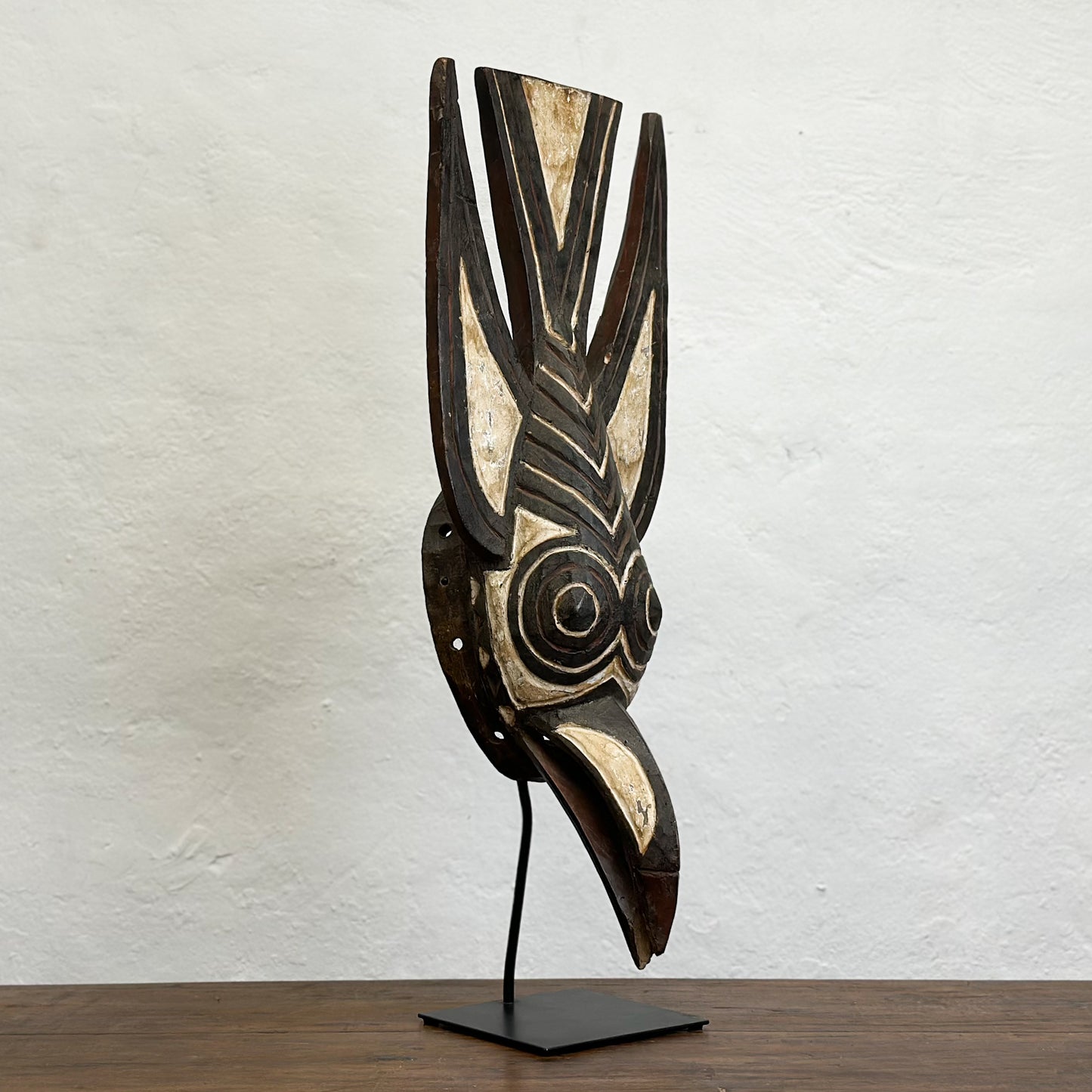 Bird-Mask-Burkina-Faso-African-Africa-Carved-Paint-Mask