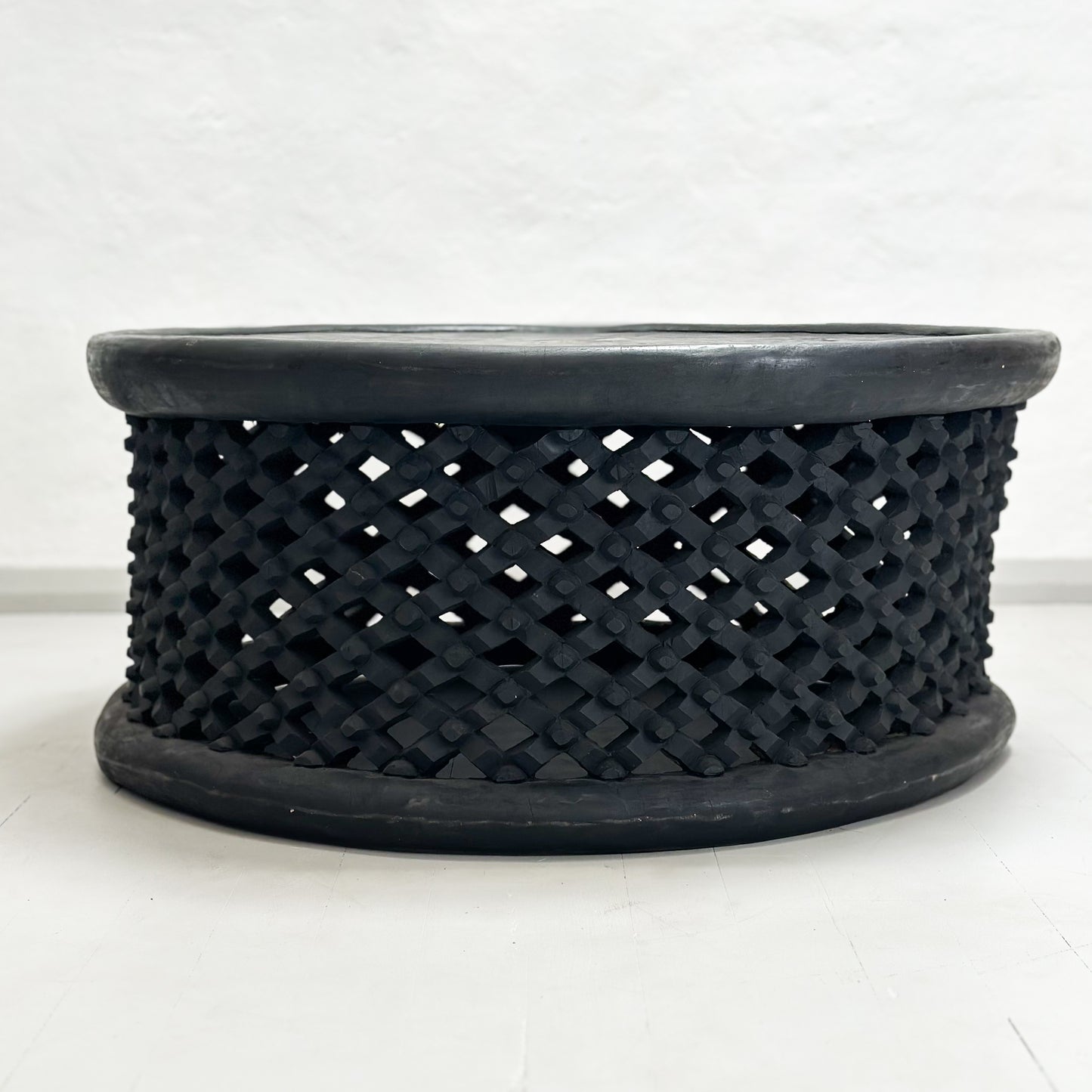 Black Bamileke Coffee Table