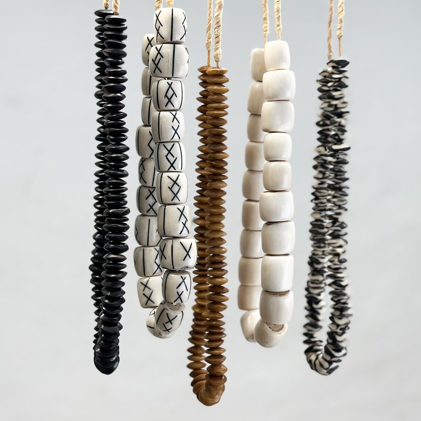 Assorted Bone Trade Beads - Kenya