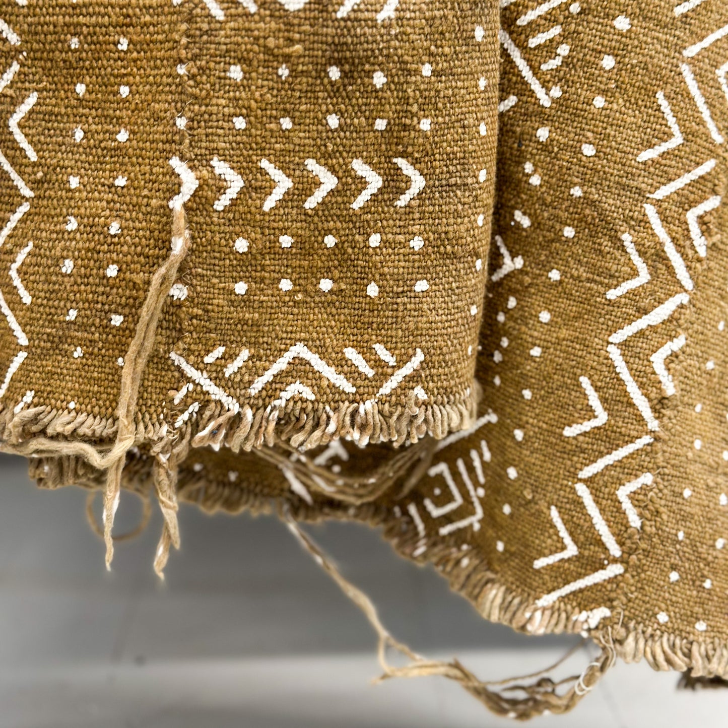 Patterned Bogolan Mud Cloth - Mali