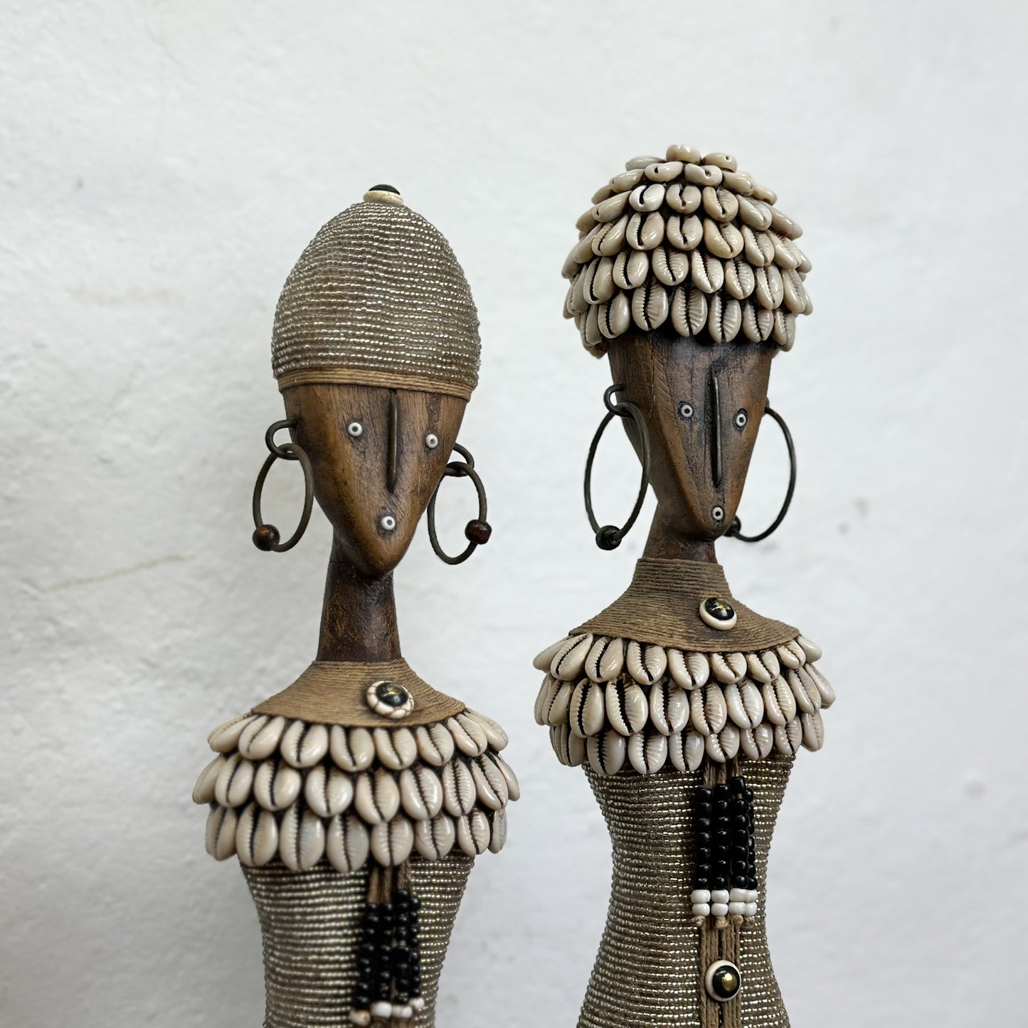 Silver Gold Namji Doll - Cameroon