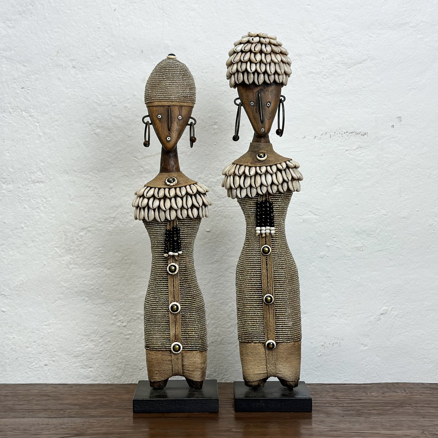 Silver Gold Namji Doll - Cameroon