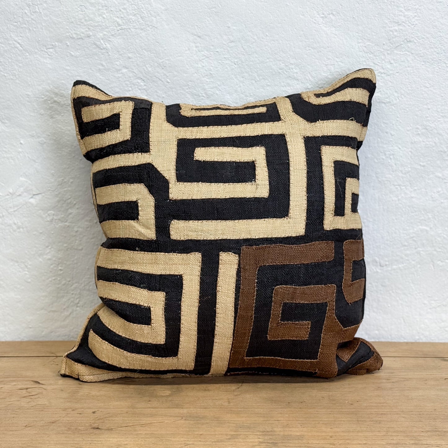 Kuba Cloth Cushion - D.R.C