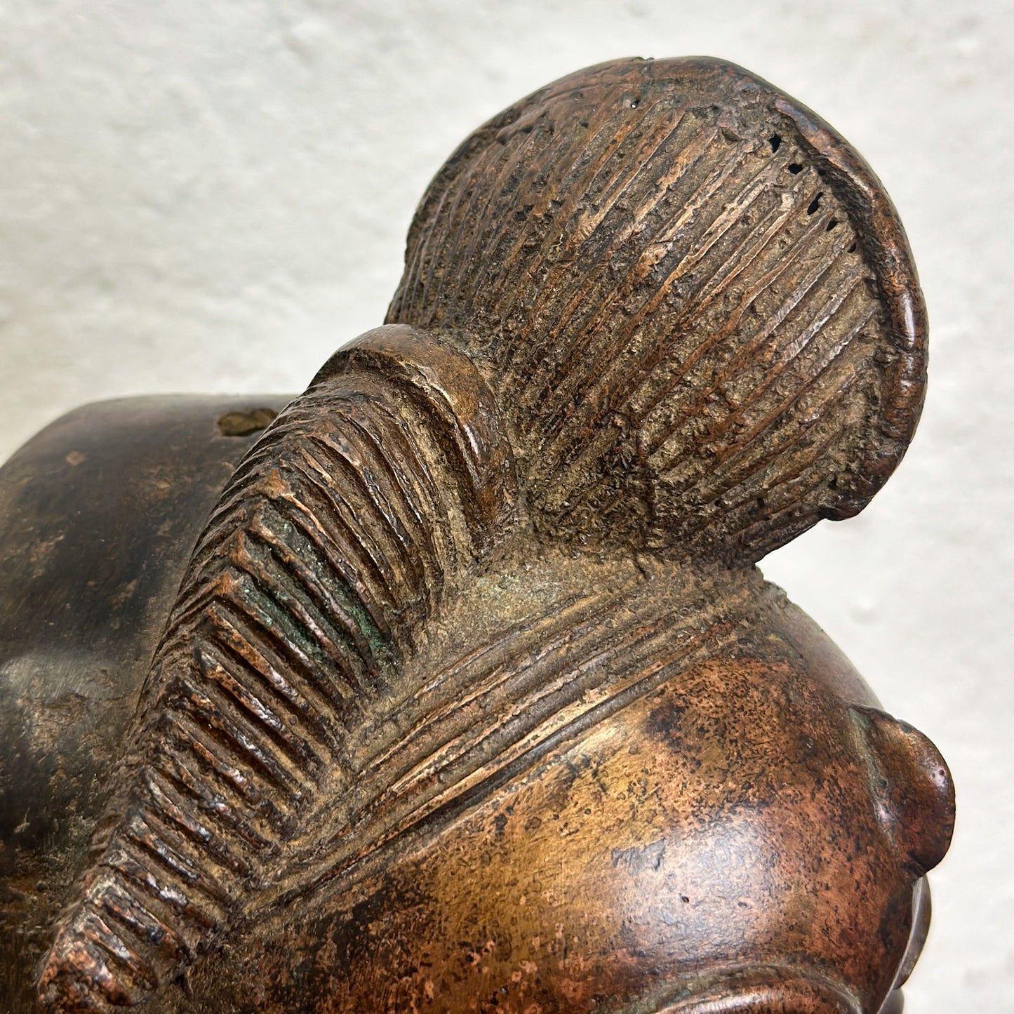 Bronze Baule Mask - Ivory Coast