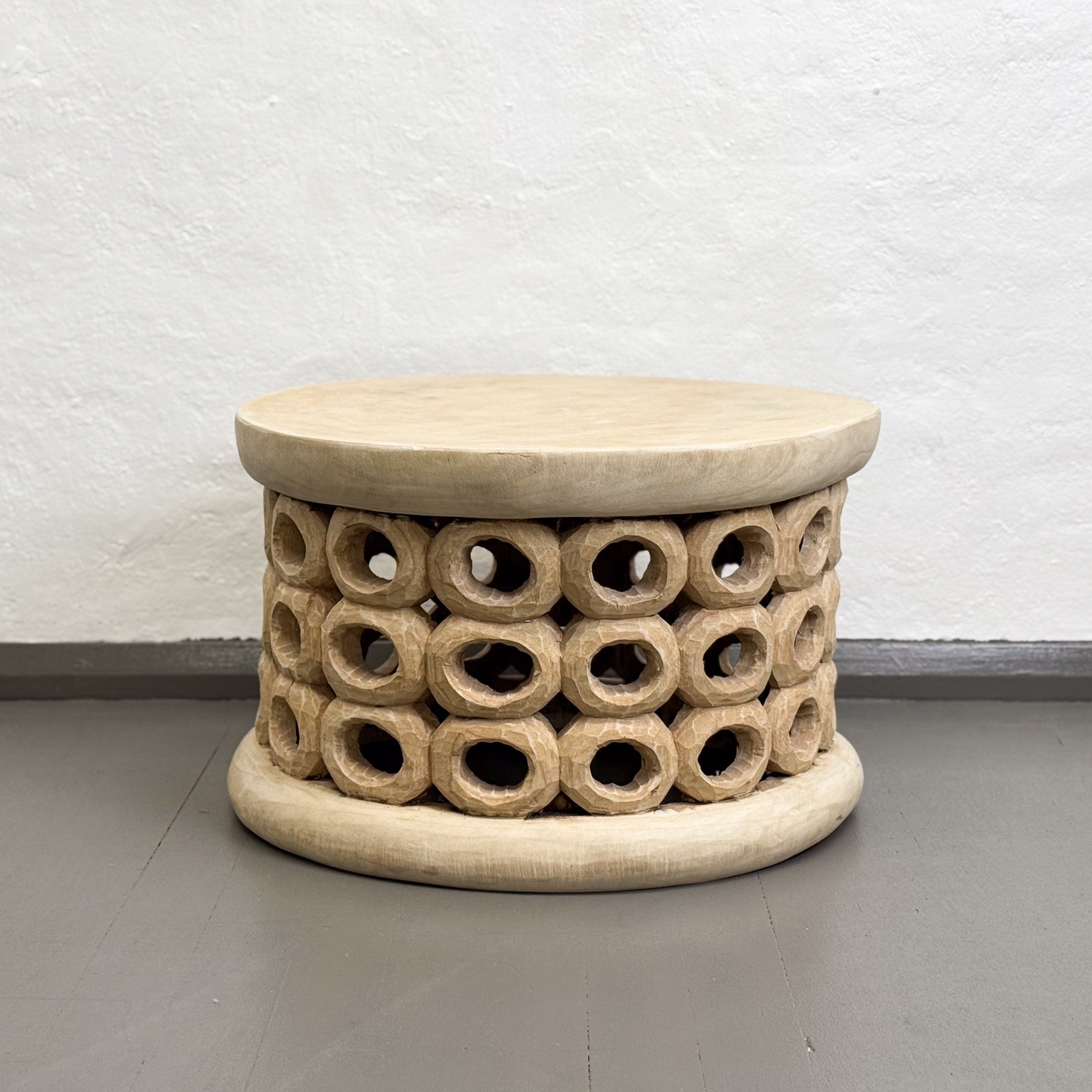 Natural Donut Stool - Cameroon