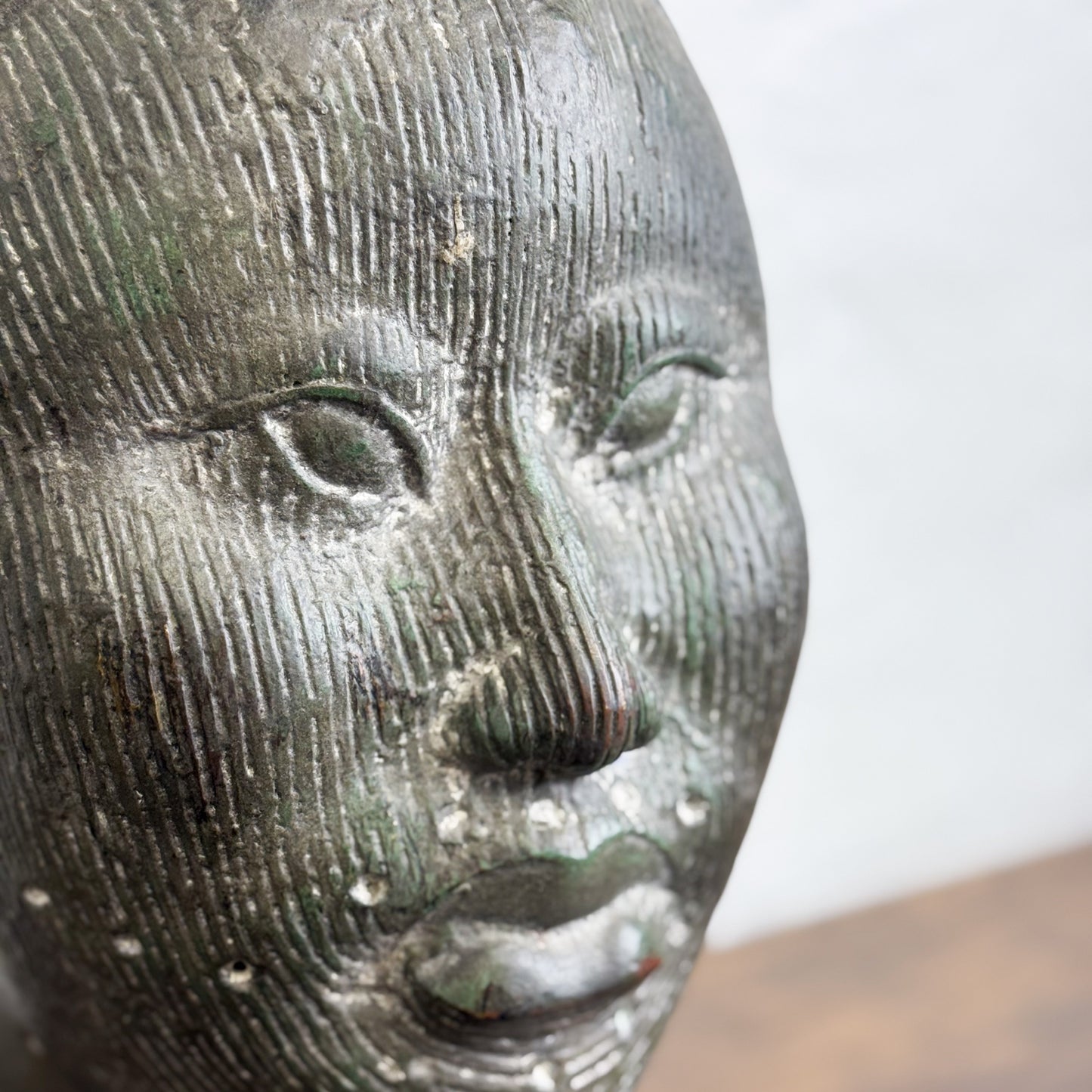 Large Bronze Head - Benin