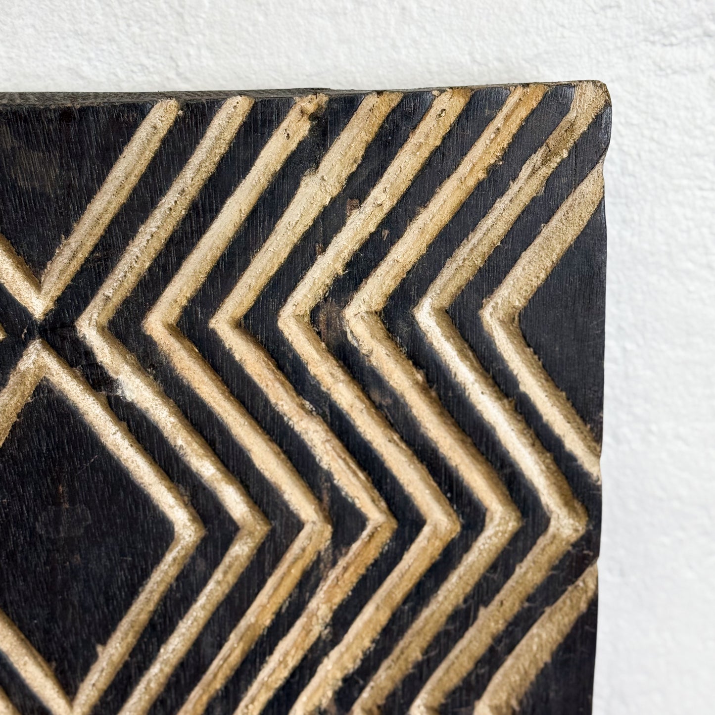 Carved Square Shield I - Cameroon