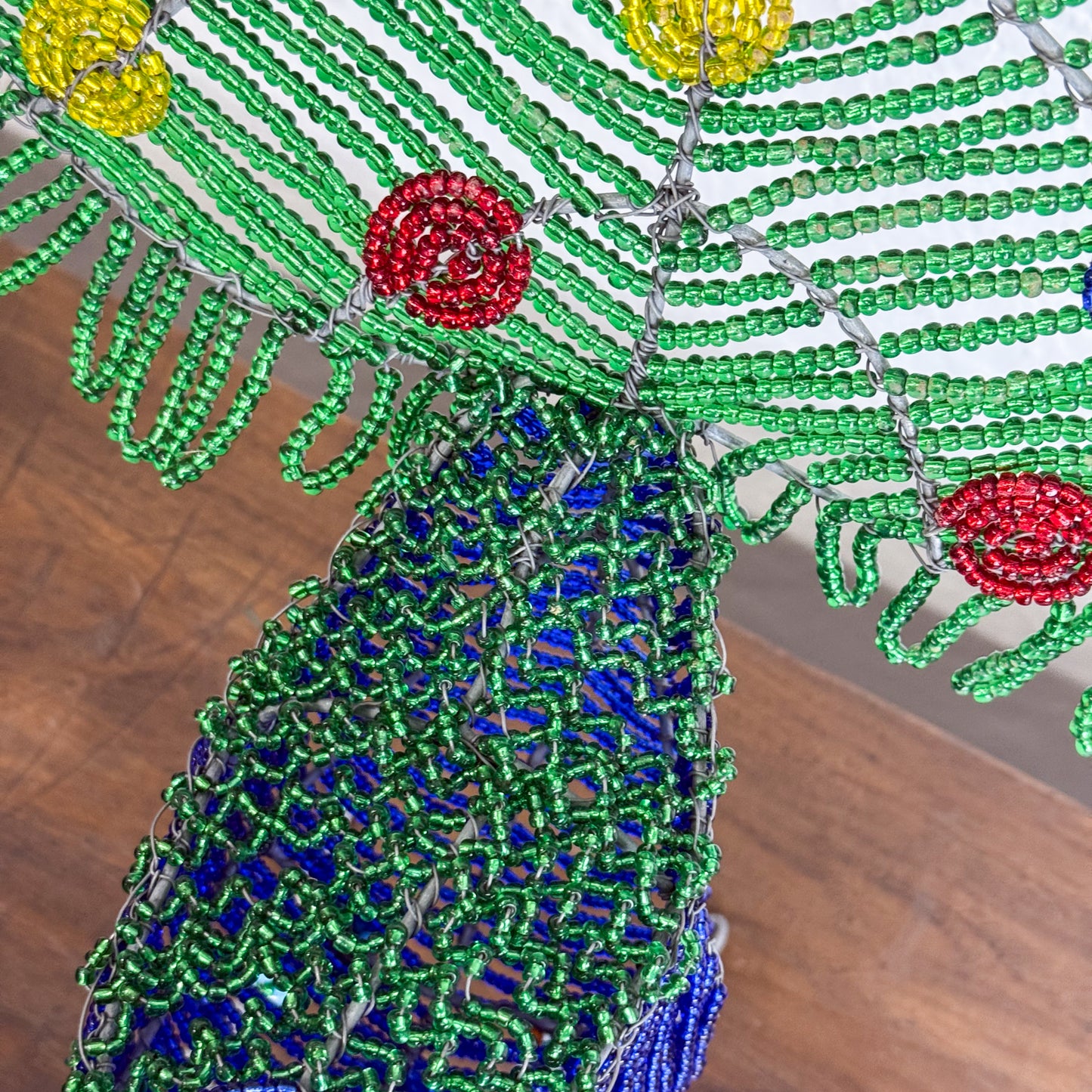 Beaded Peacock - Zimbabwe