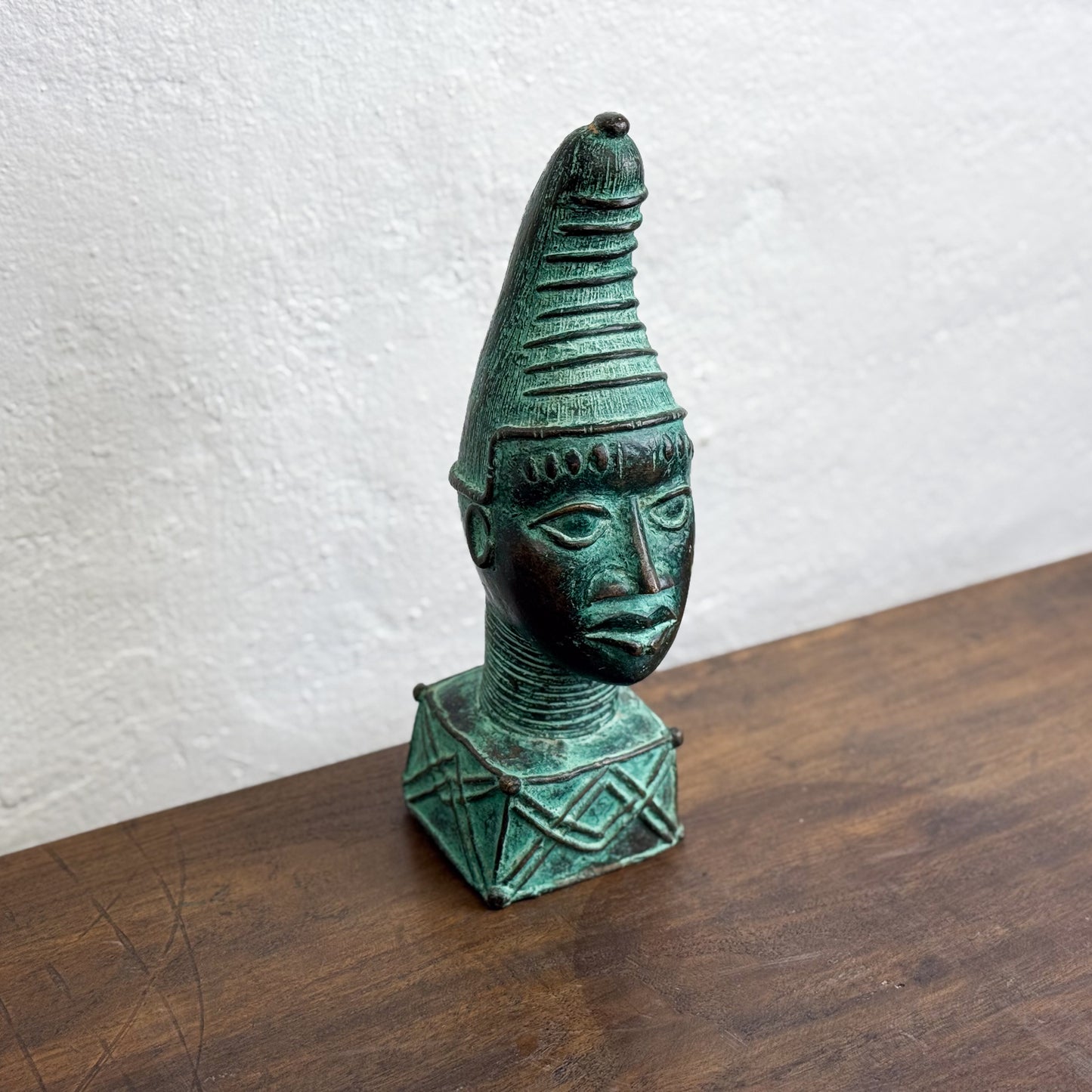 Bronze Yoruba Head - Benin