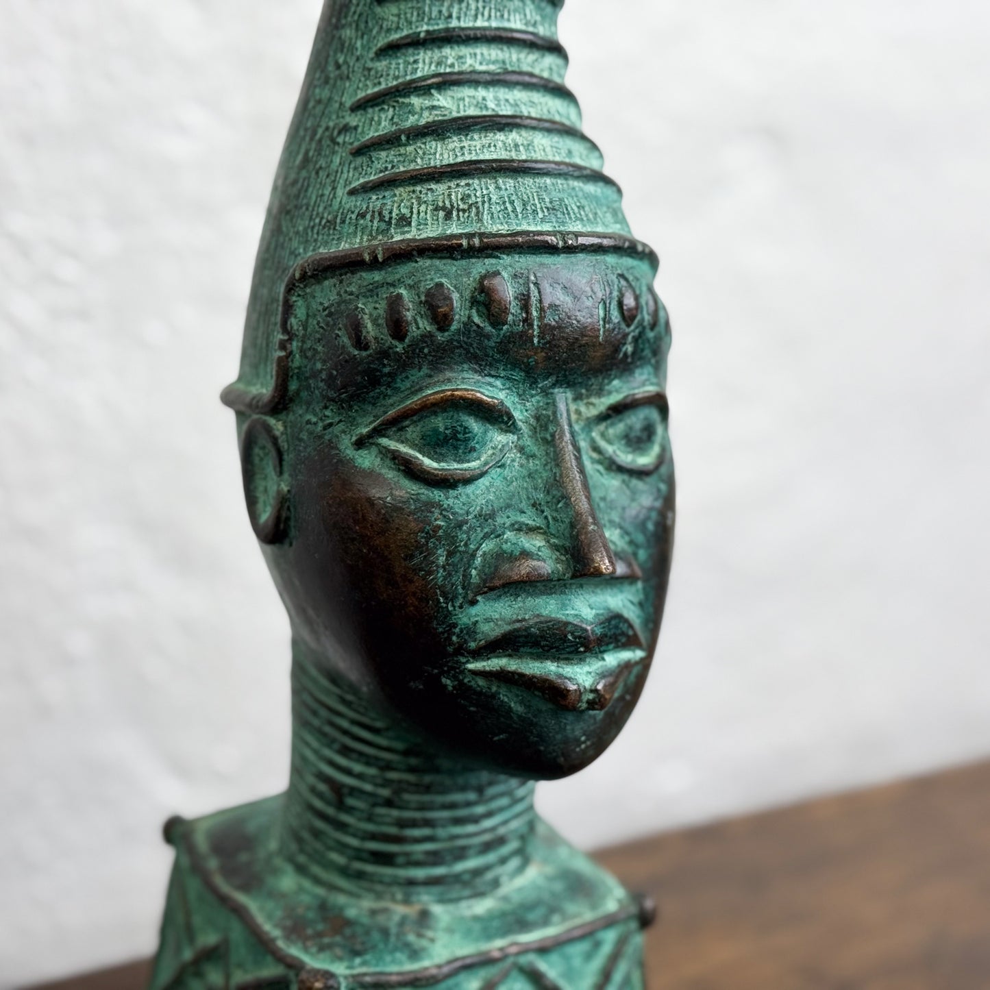 Bronze Yoruba Head - Benin