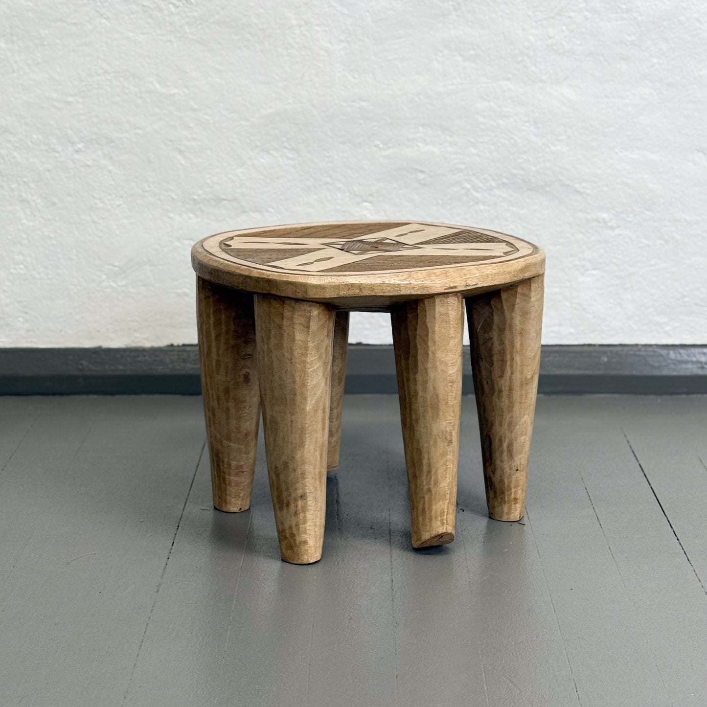 Natural Nupe Stool - Nigeria