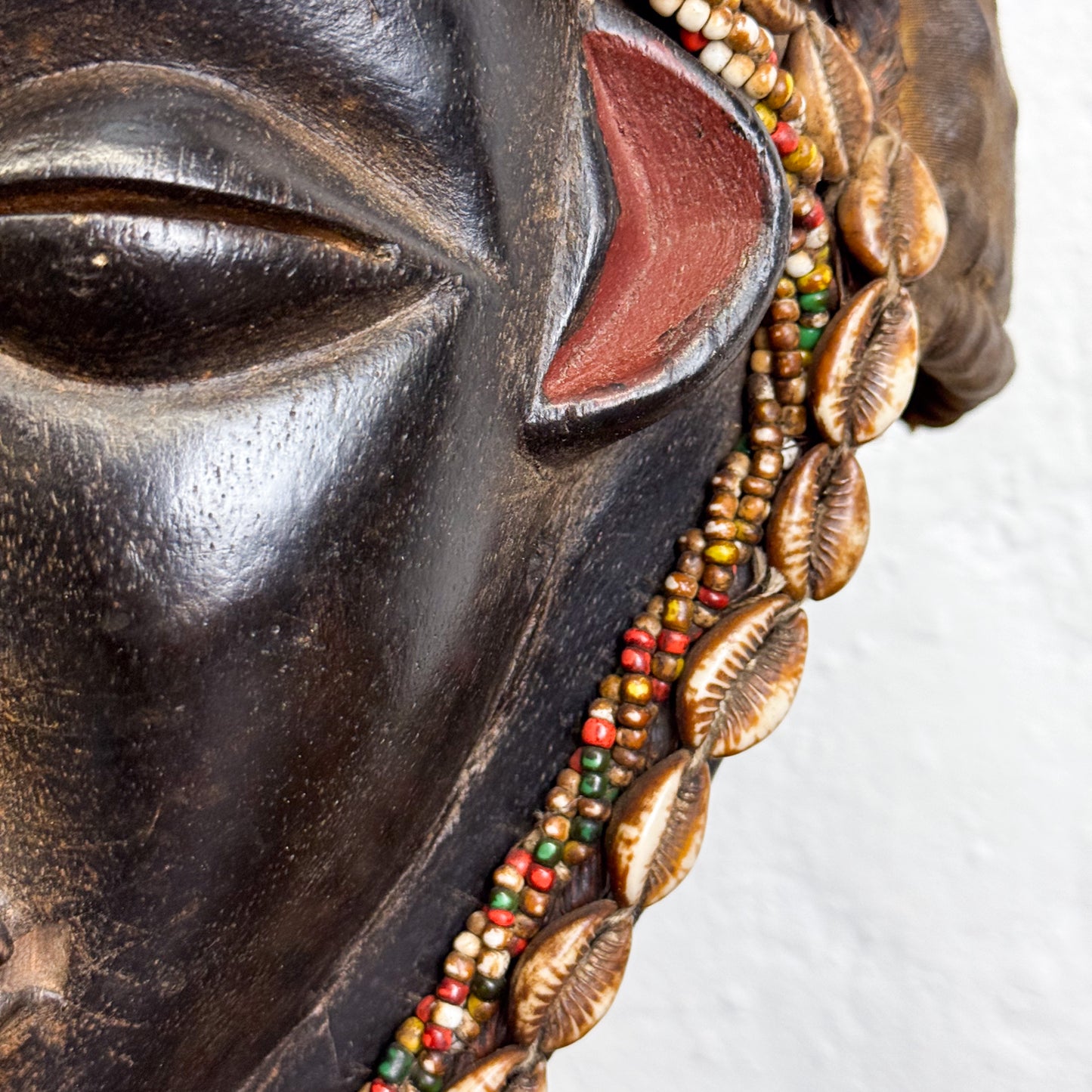 Beaded Punu Mask - Gabon