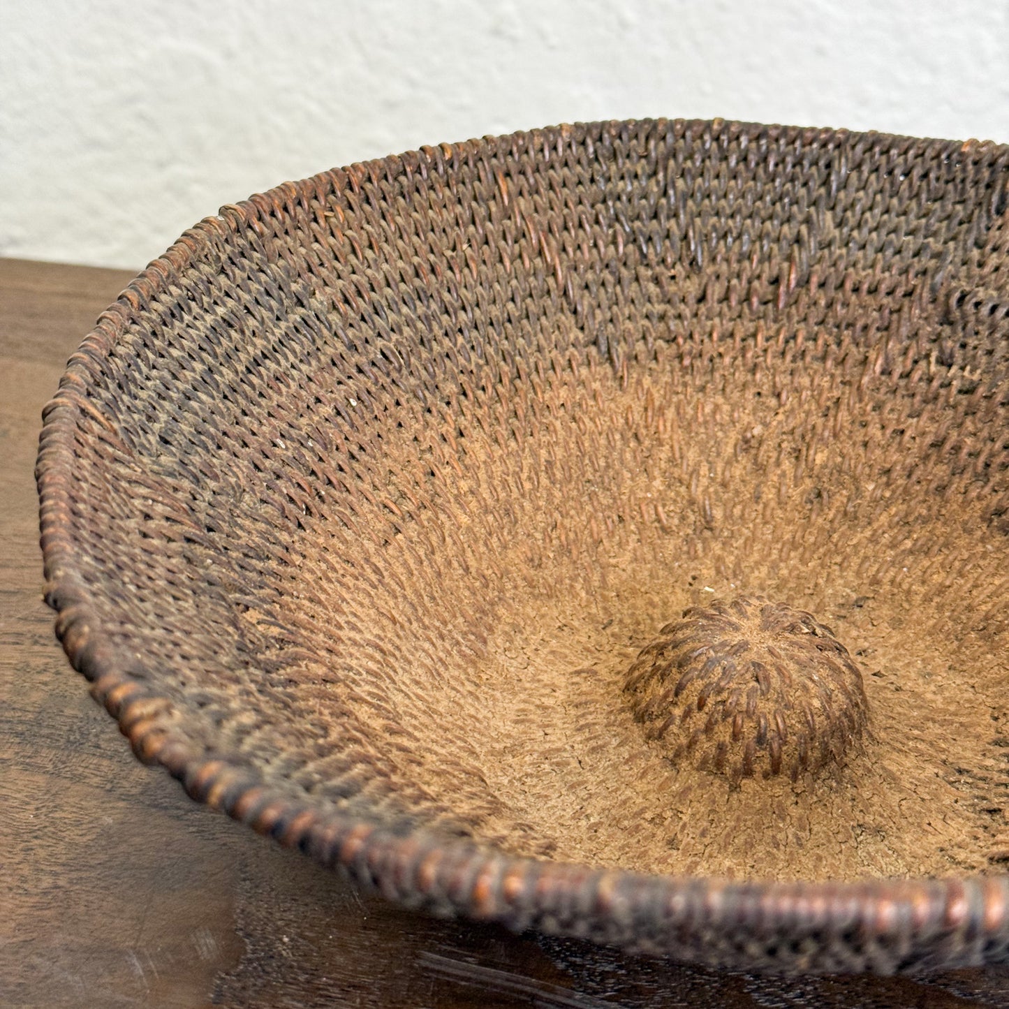 Vintage Makenge Basket - Zambia