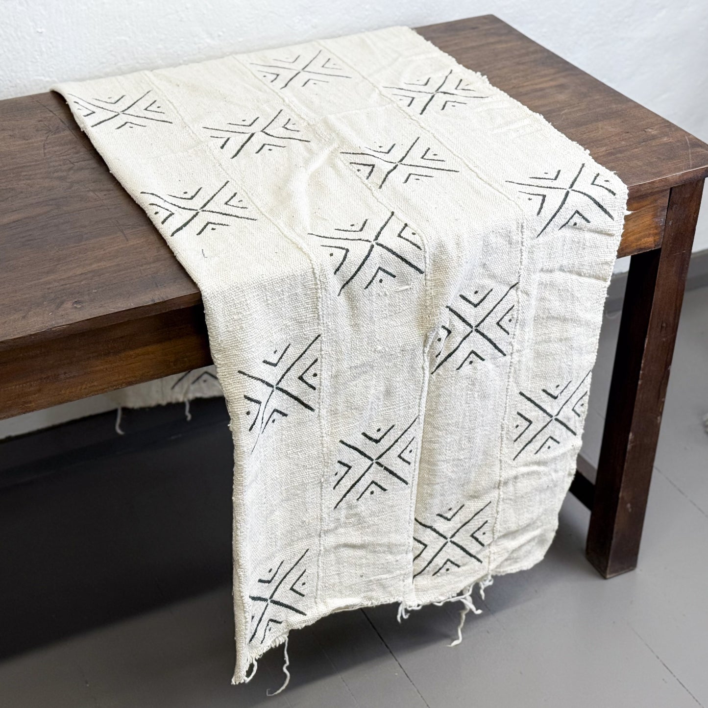 White Mud Cloth I - Mali