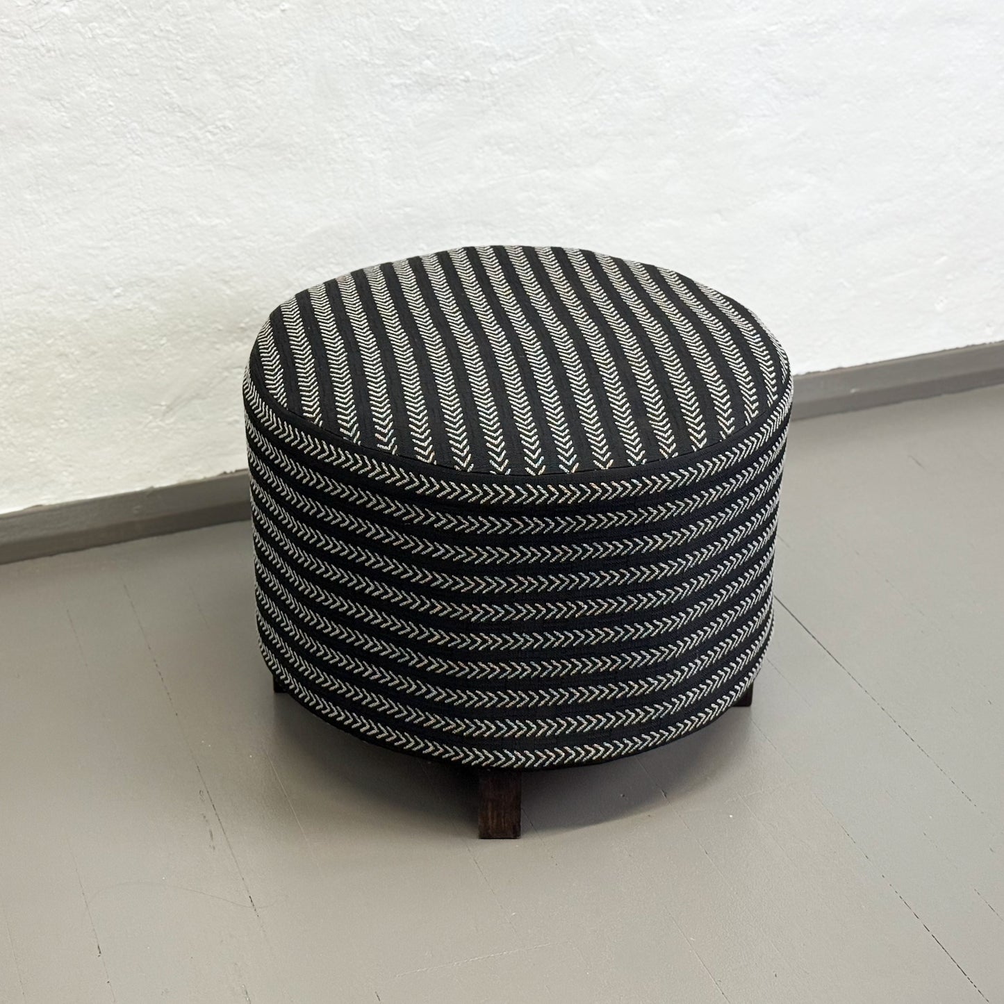 Mud Cloth Style Ottoman - South Africa