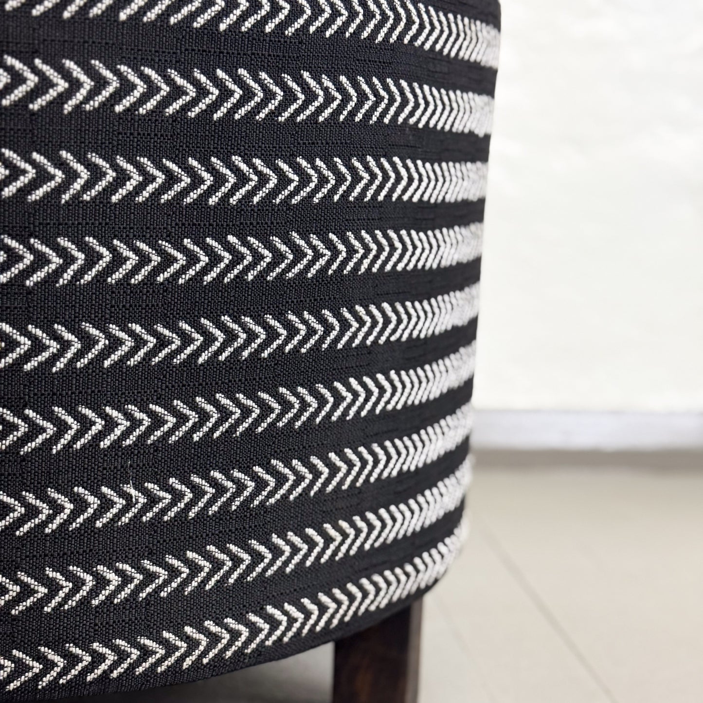 Mud Cloth Style Ottoman - South Africa