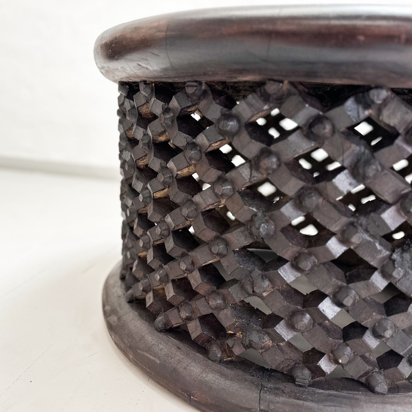 Brown Bamileke Coffee Table