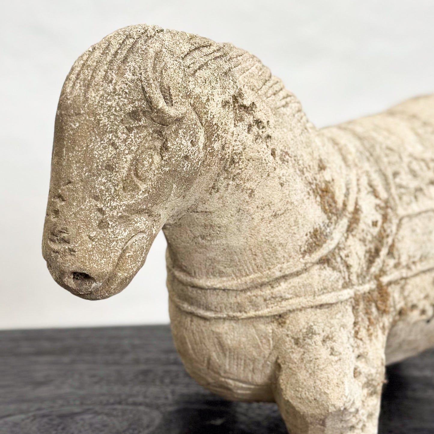 Sumba Stone Horse Statue
