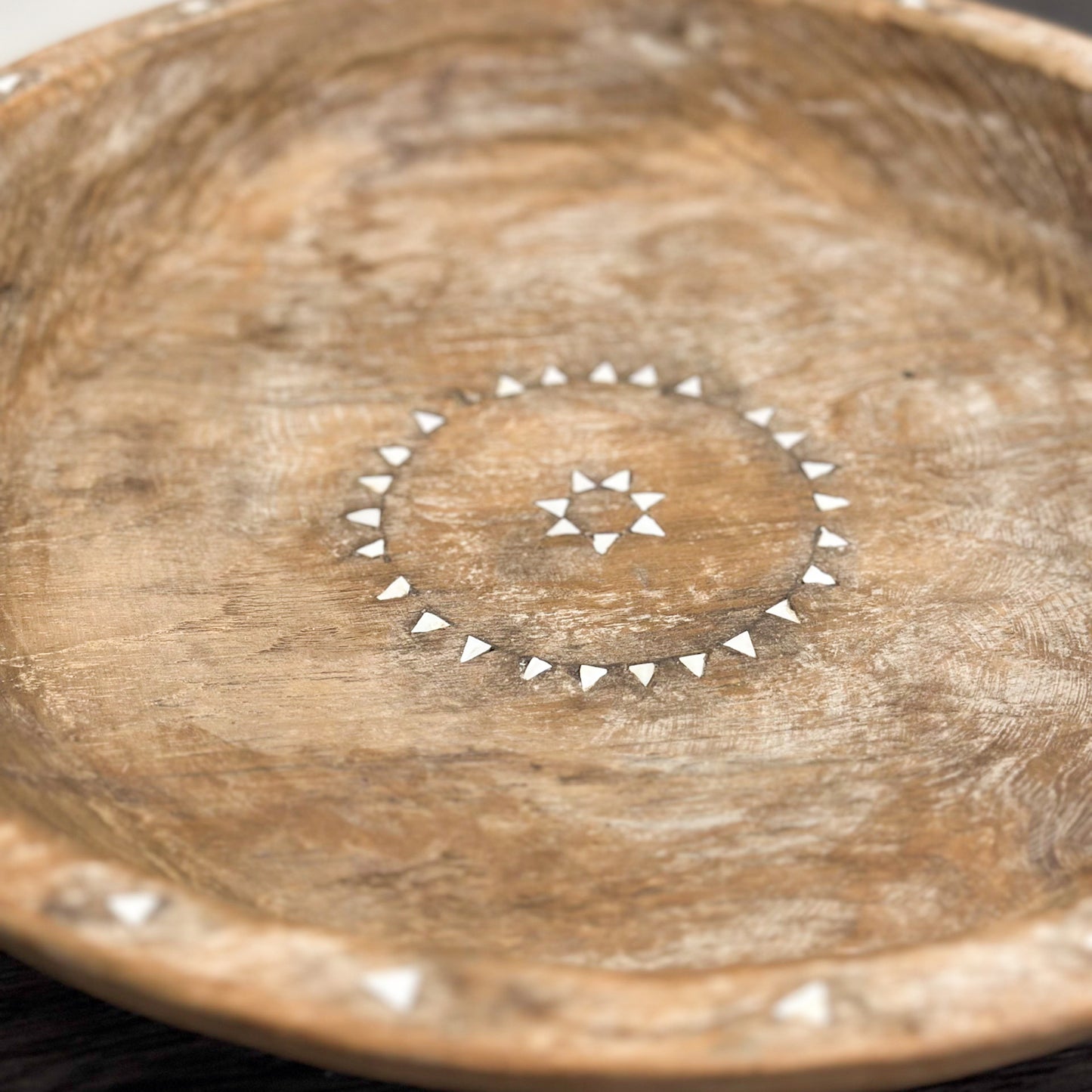 Shell Inlaid Lombok Dulang Plate
