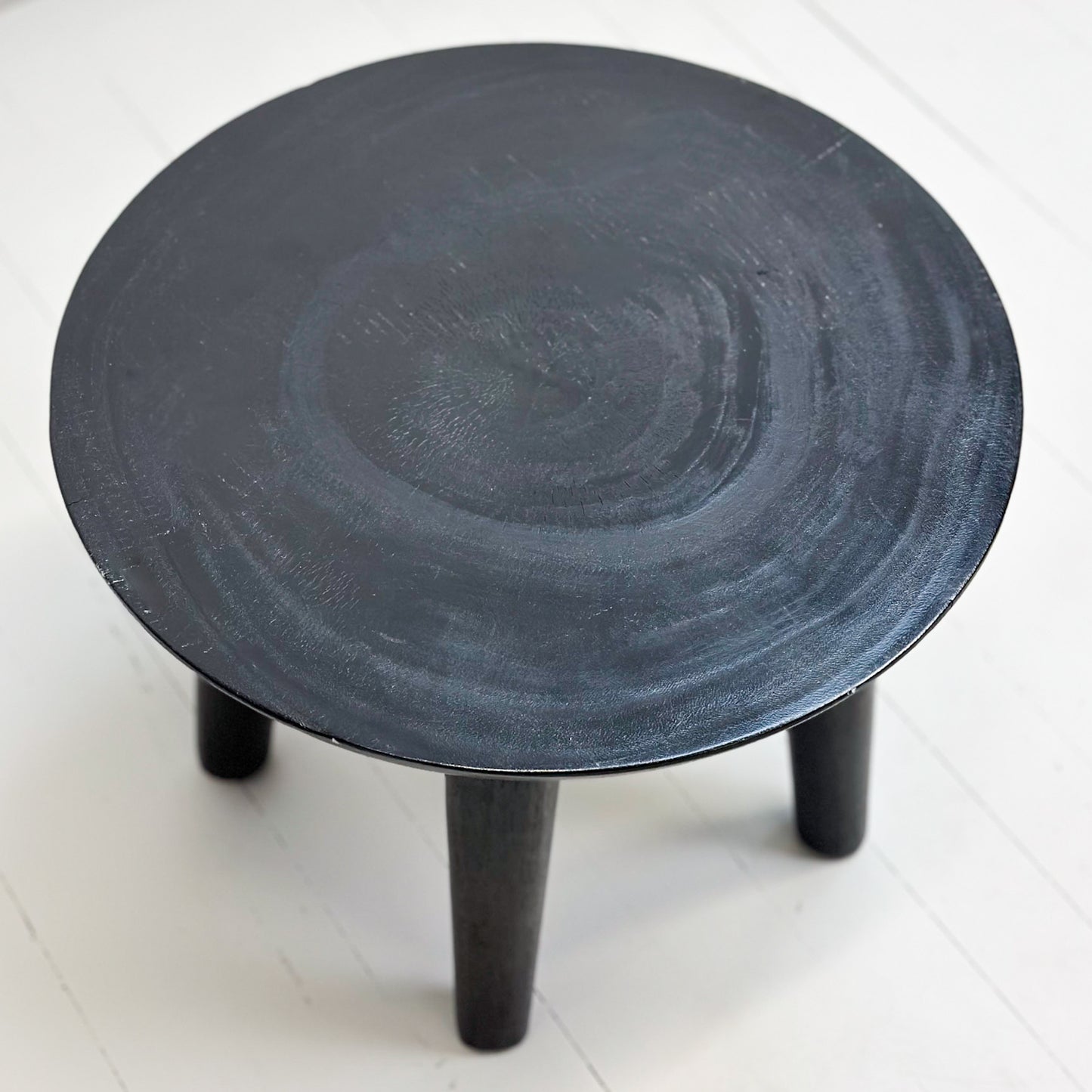 Round Solid Timber Side Table