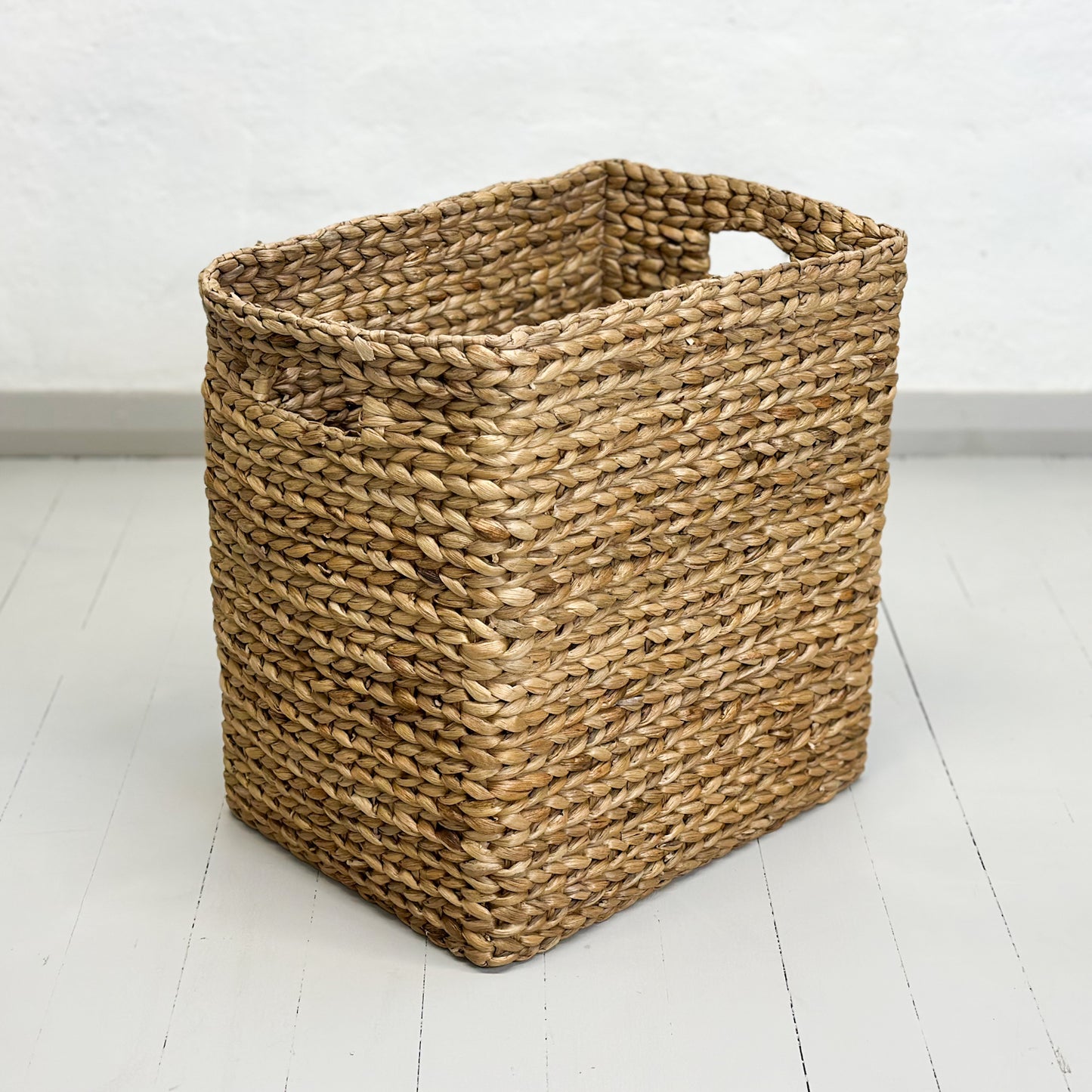 Rectangular Water Hyacinth Storage Basket