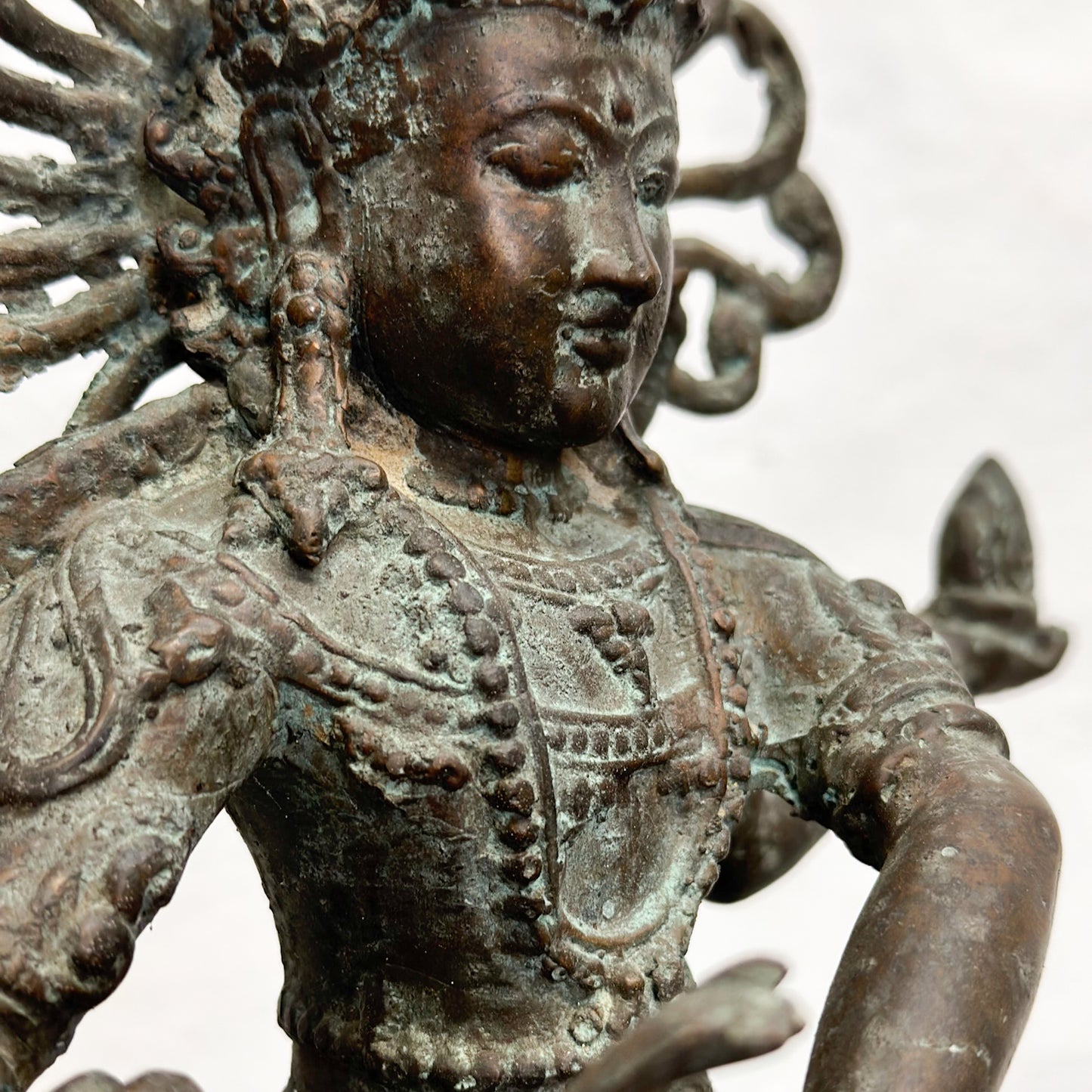 Bronze Dancing Siwa on Stand