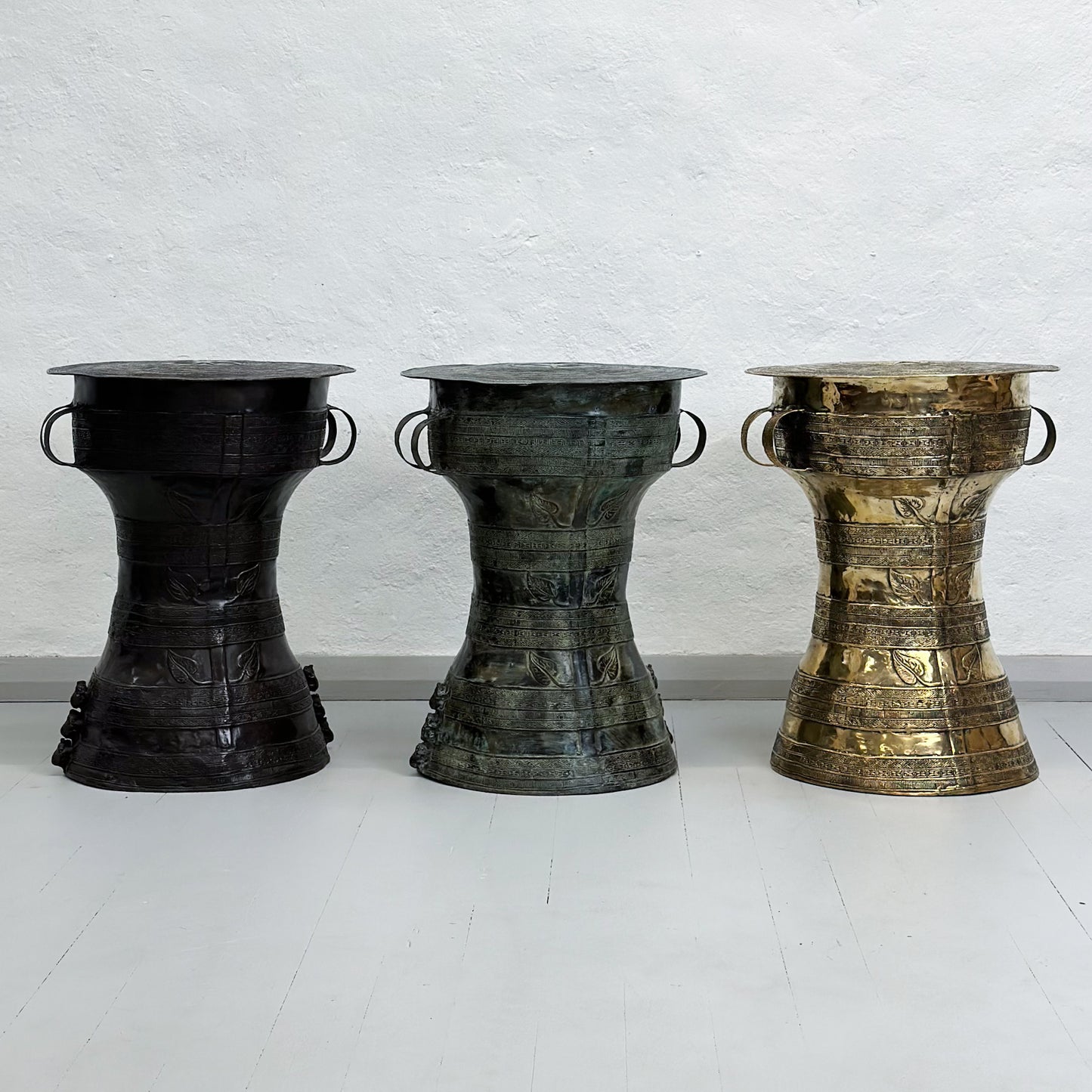 Tall Brass Rain Drum