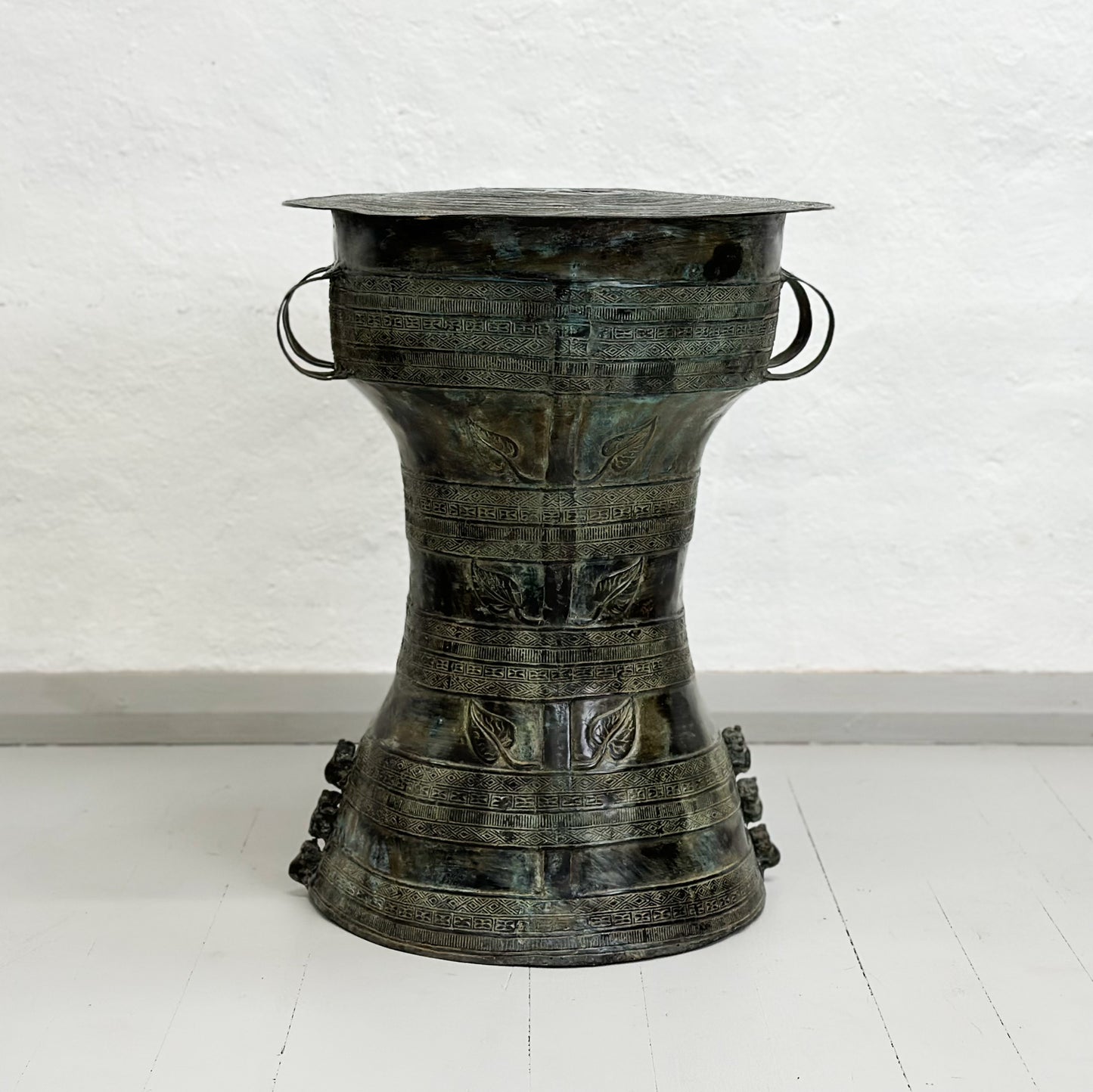 Tall Brass Rain Drum