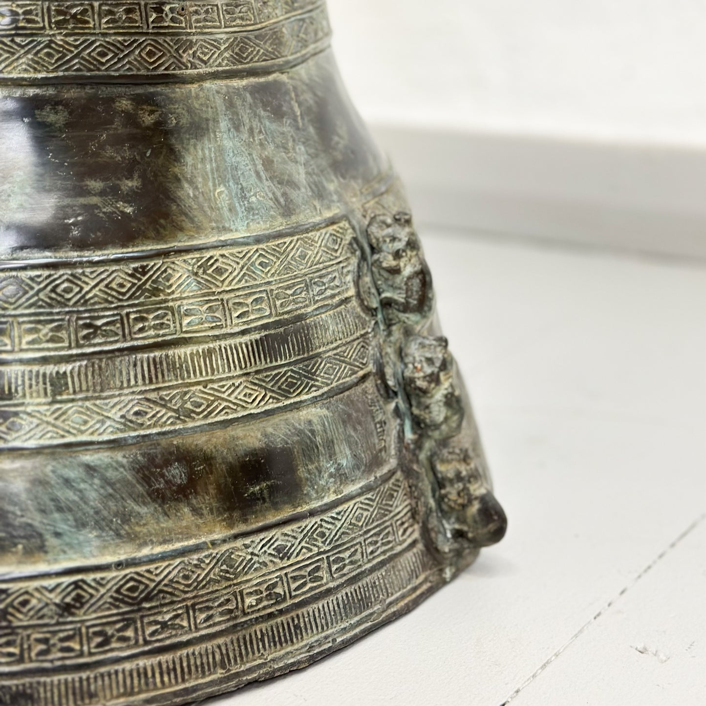 Tall Brass Rain Drum