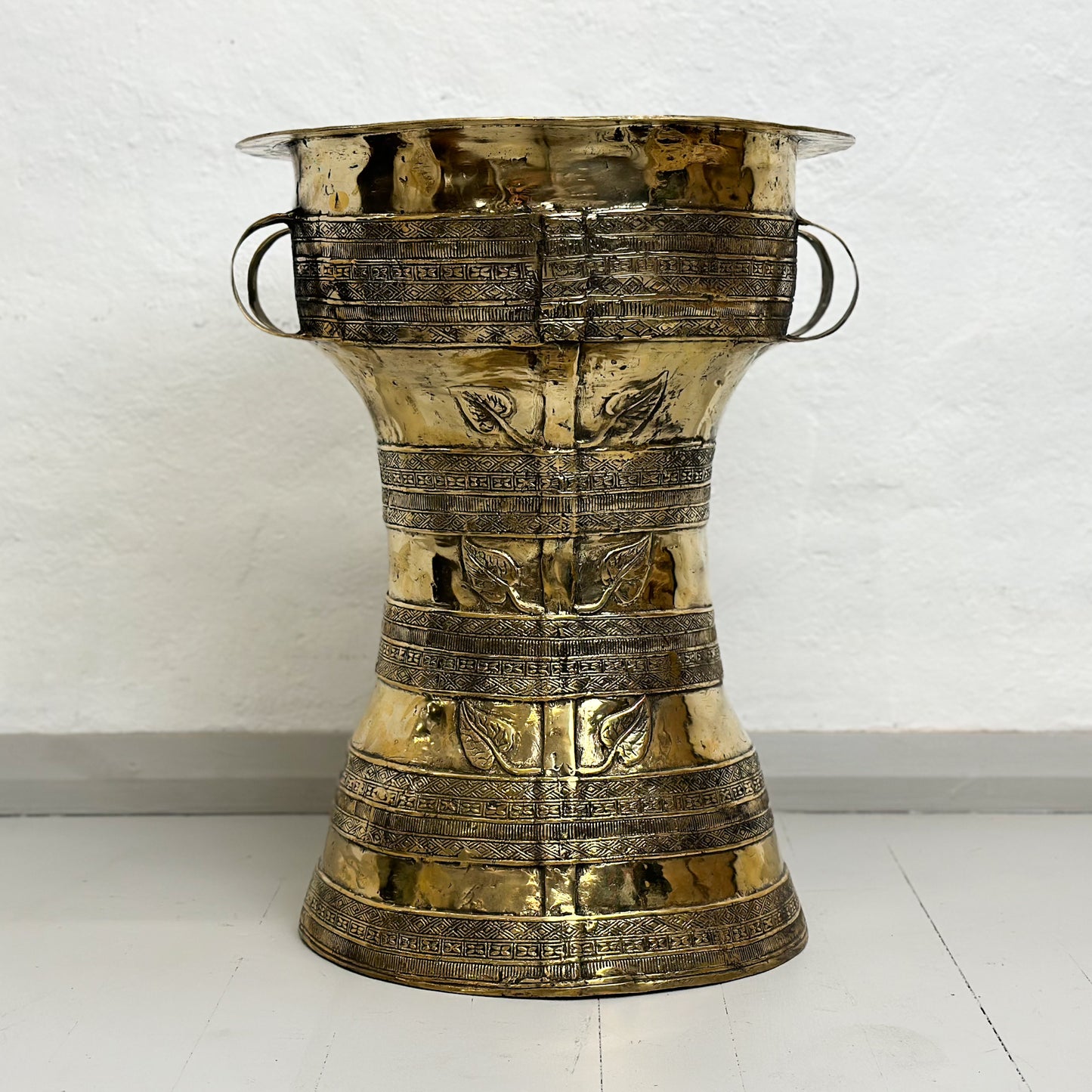 Tall Brass Rain Drum