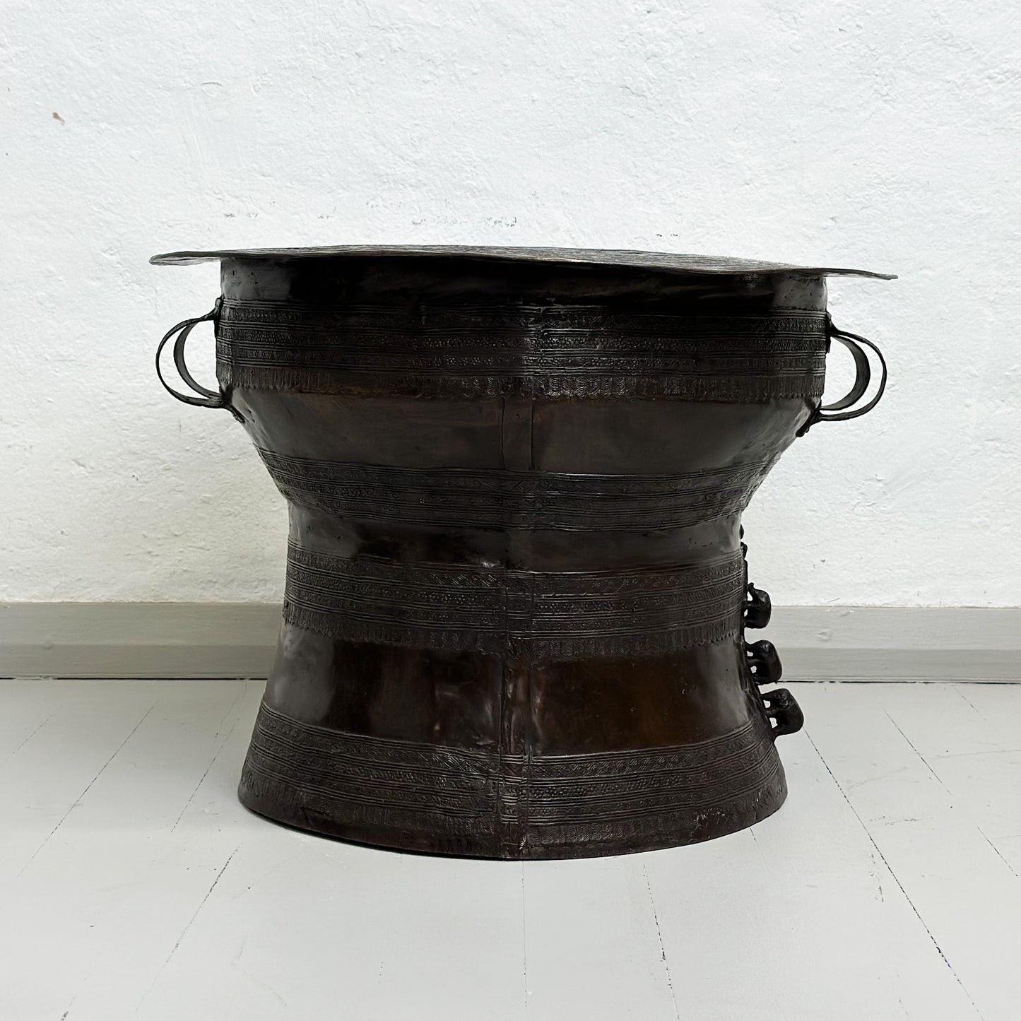 Squat Brass Rain Drum