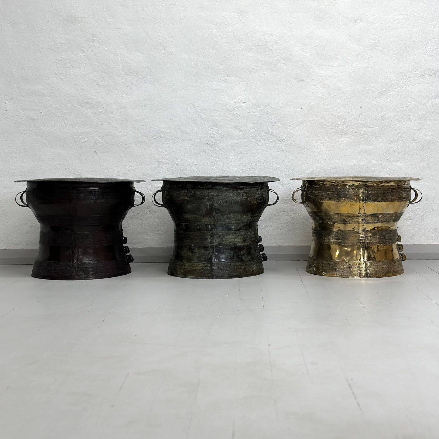 Squat Brass Rain Drum