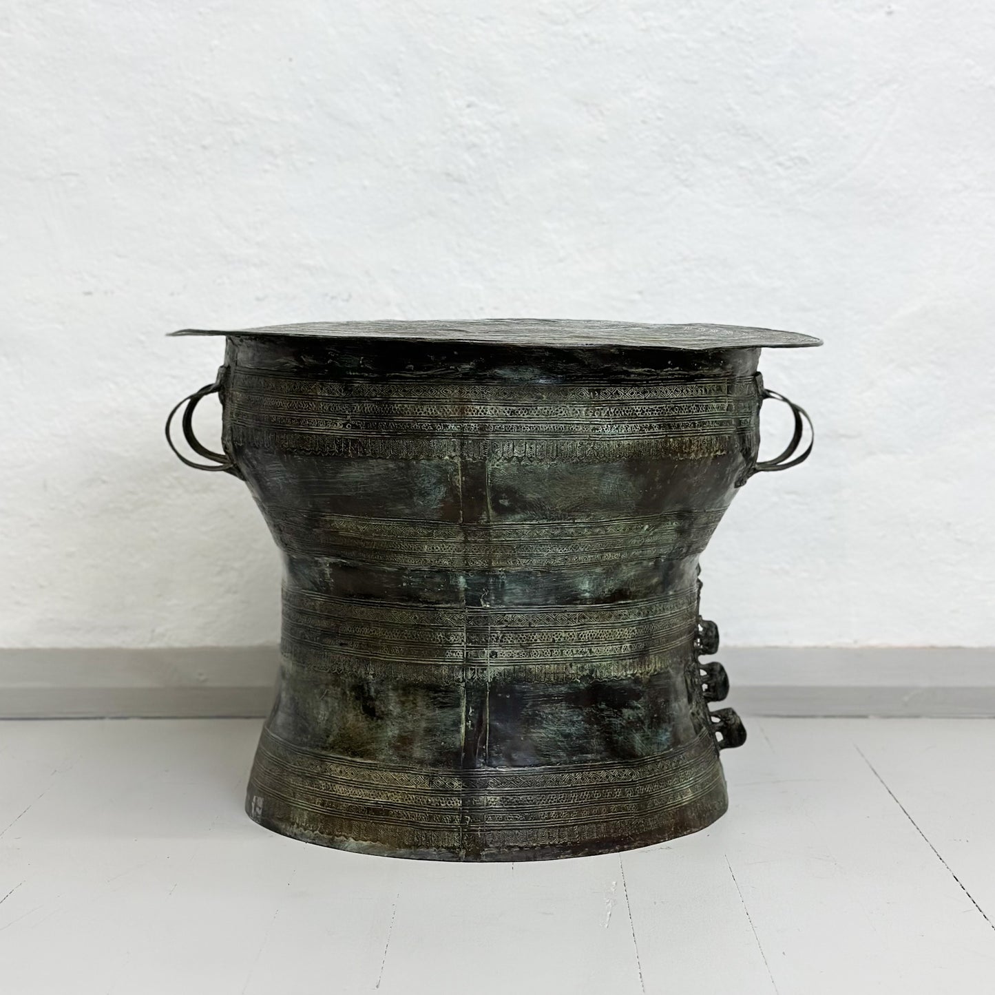 Squat Brass Rain Drum