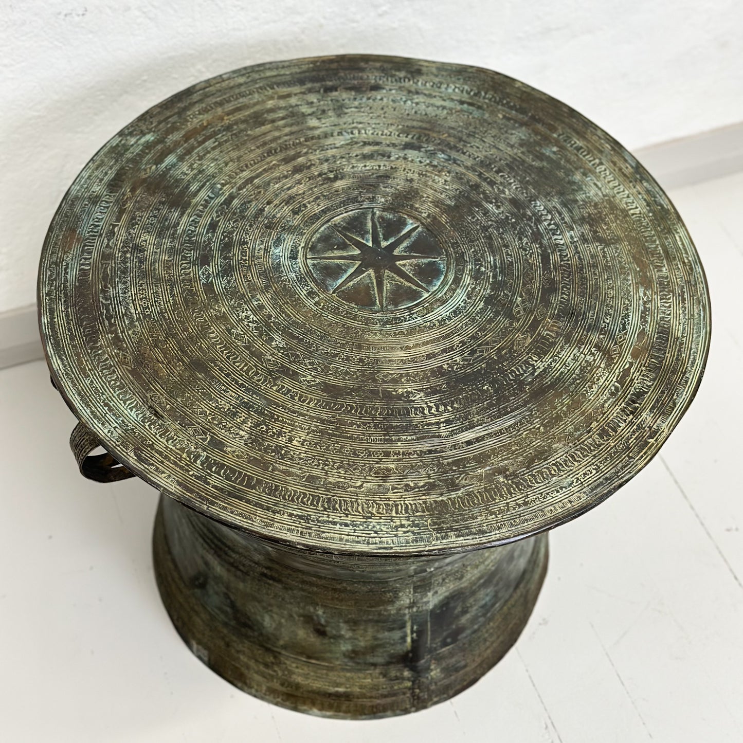 Squat Brass Rain Drum