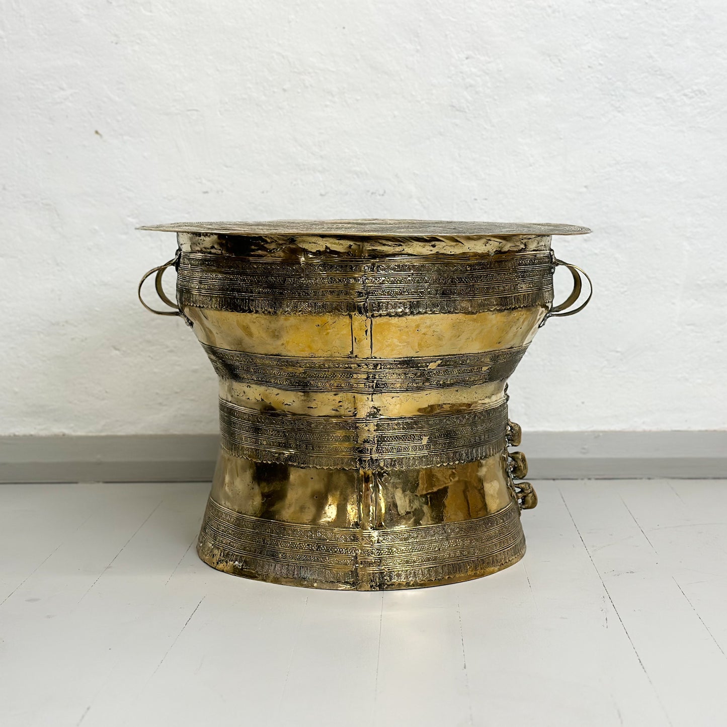 Squat Brass Rain Drum