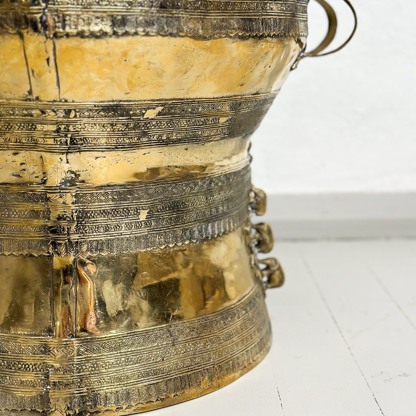 Squat Brass Rain Drum