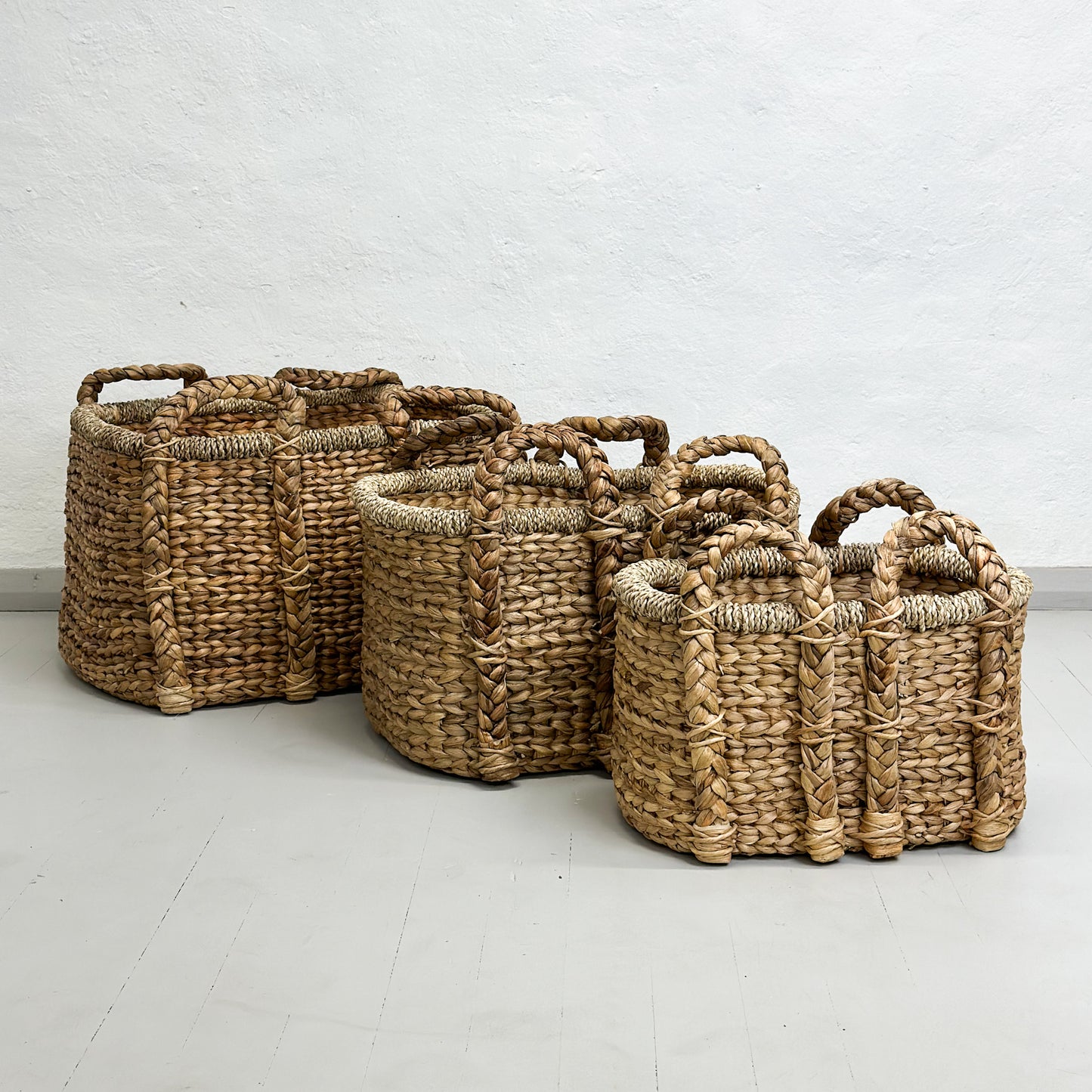 Rectangular Water Hyacinth Basket