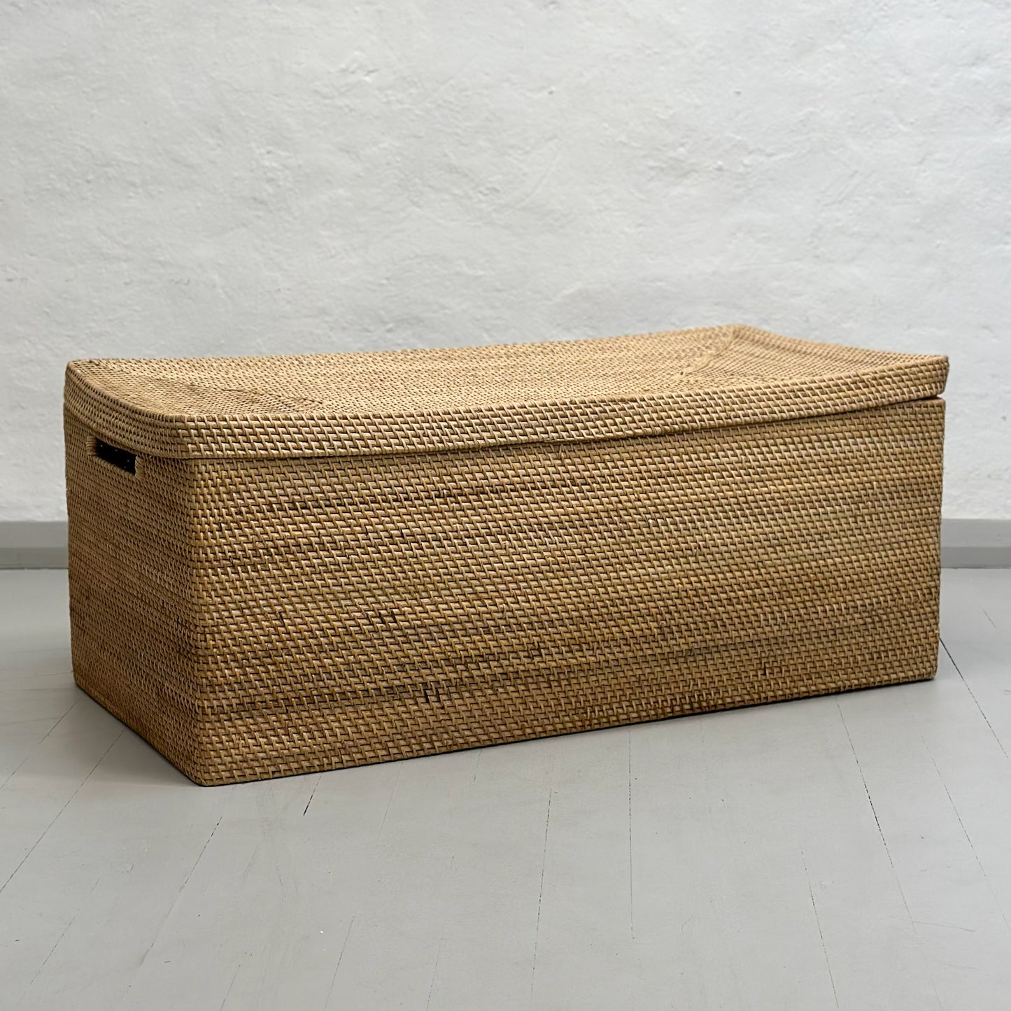 Extra Large Rattan Storage Box with Lid