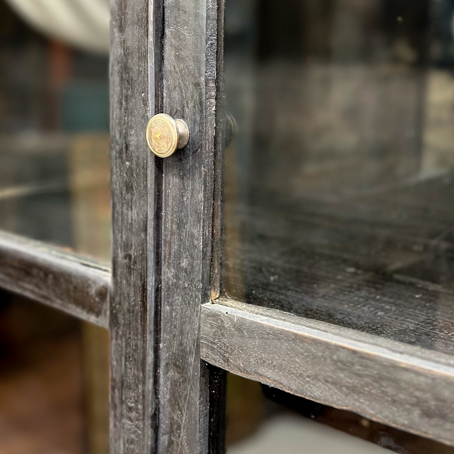 Large Double Glass Display Cabinet