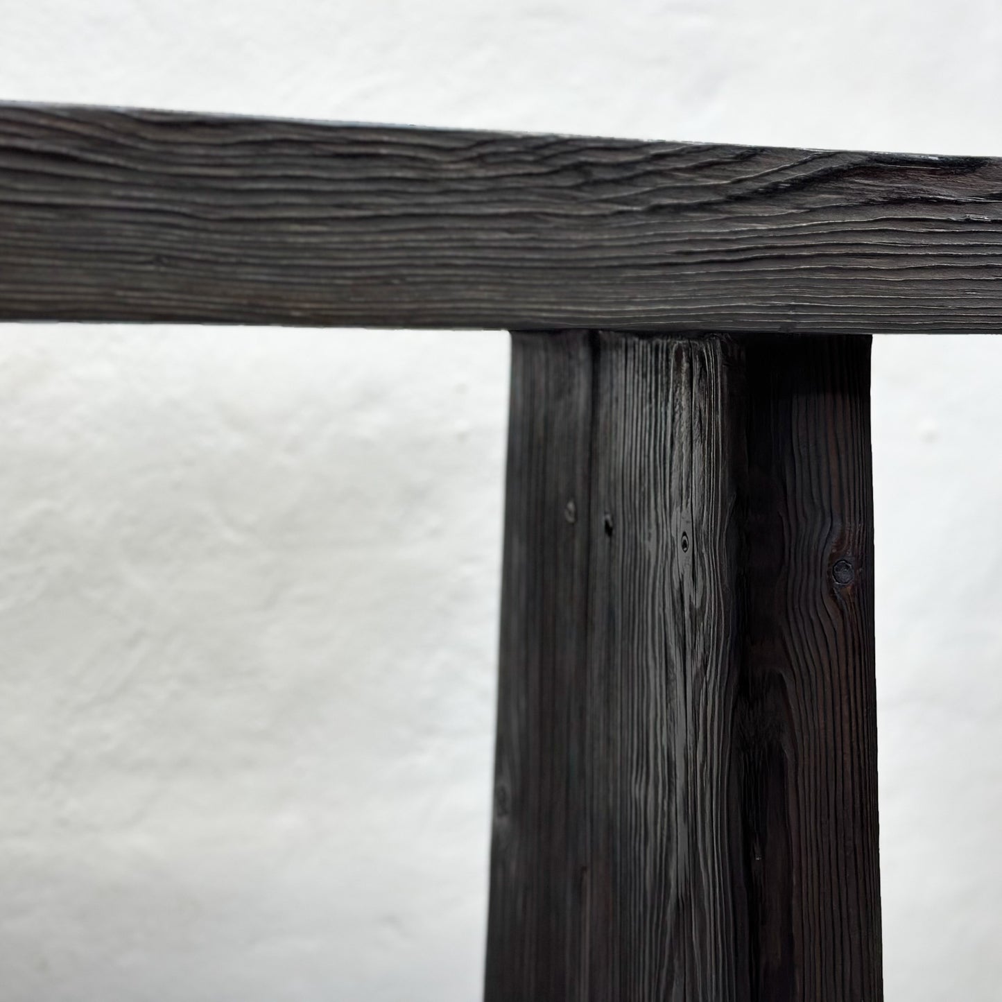 Simple Trapezium Leg Console Table