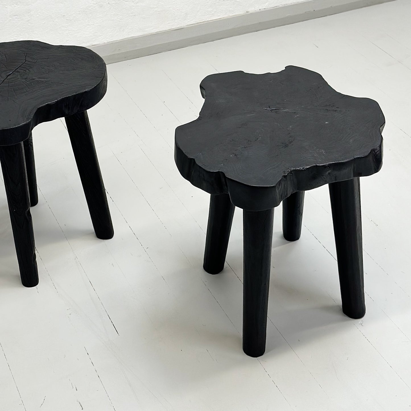 Teak Slice Stool
