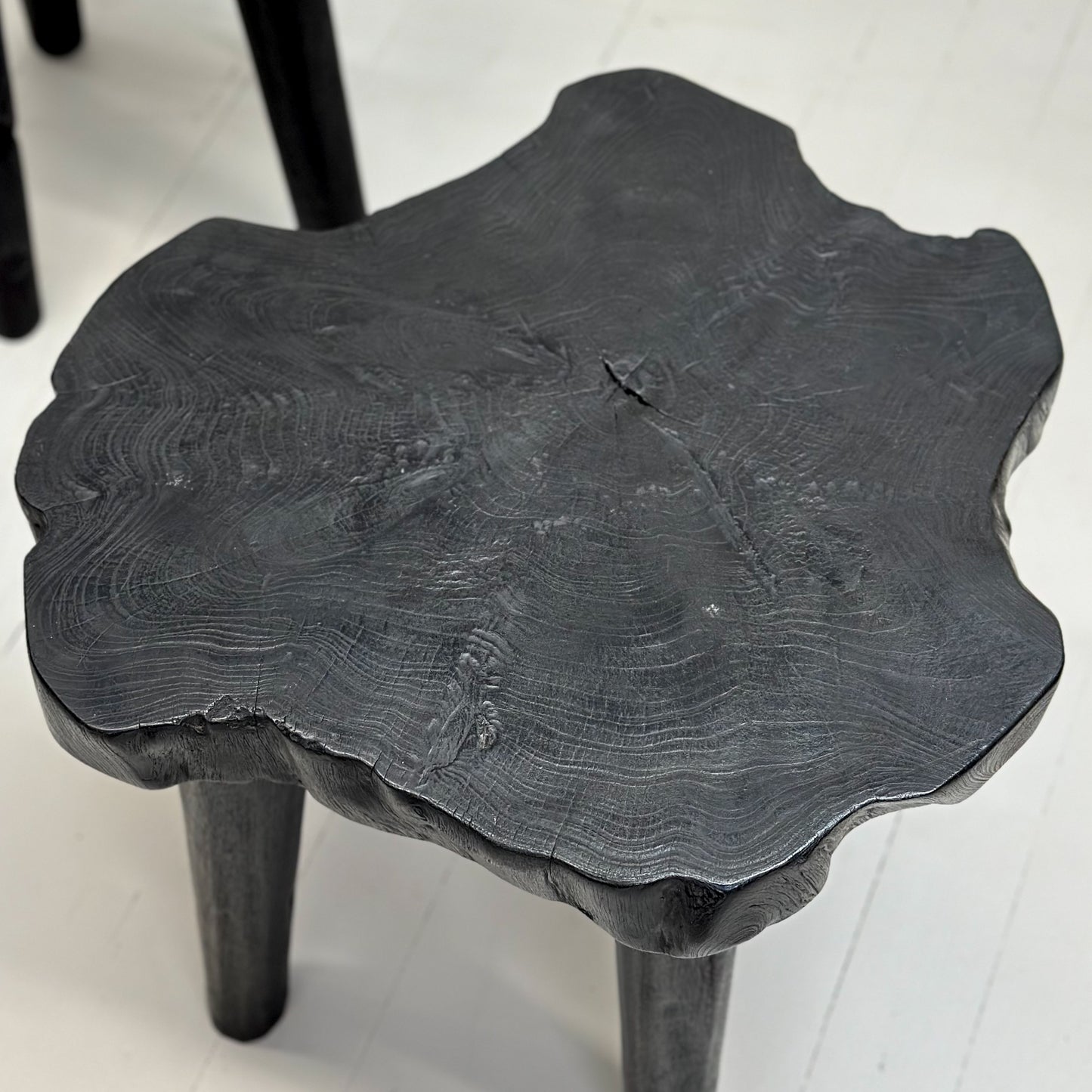 Teak Slice Stool