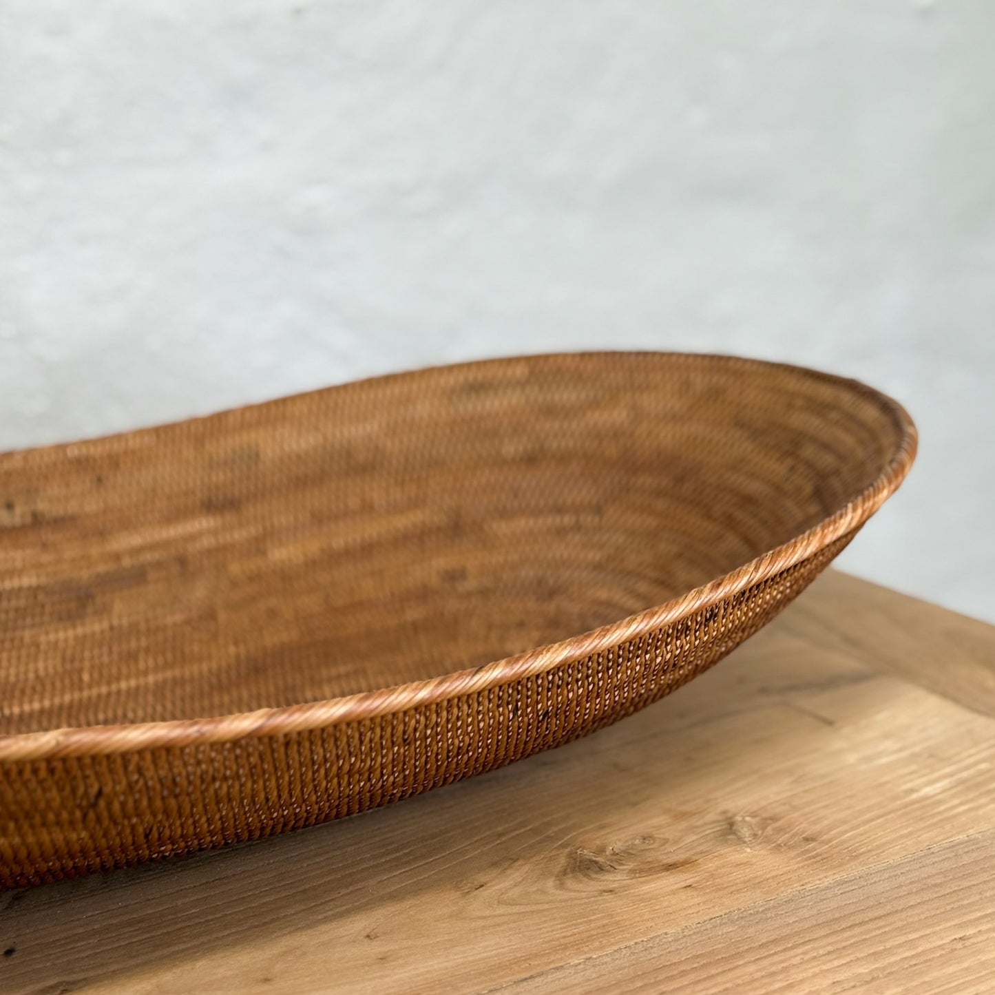 Oval Atta Basket Bowl