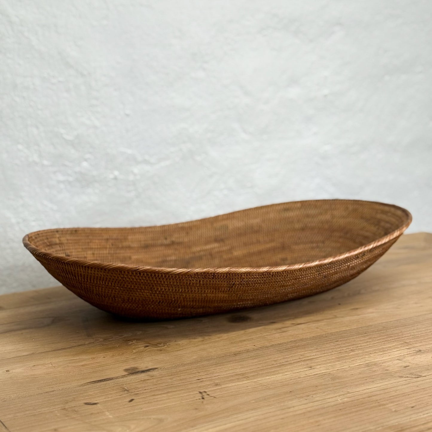 Oval Atta Basket Bowl