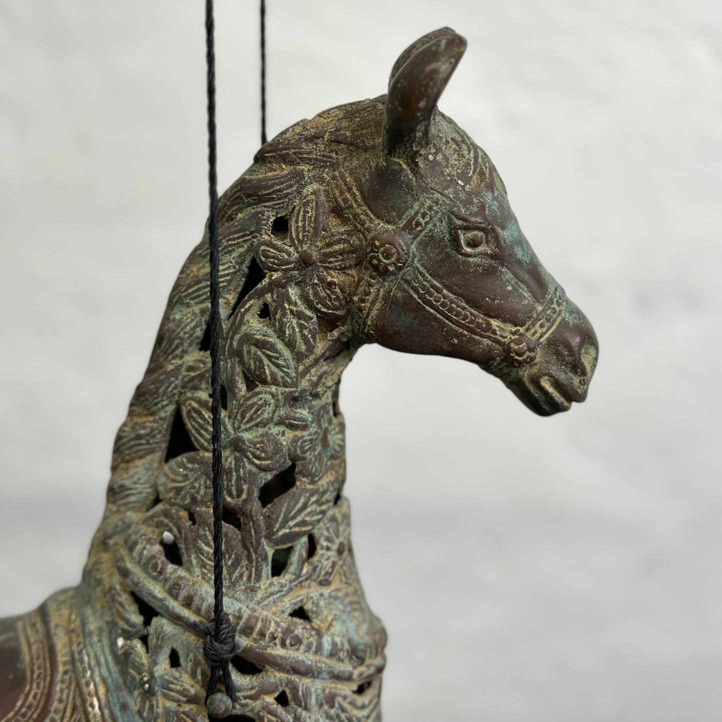 Bronze Krawang Hanging Horse