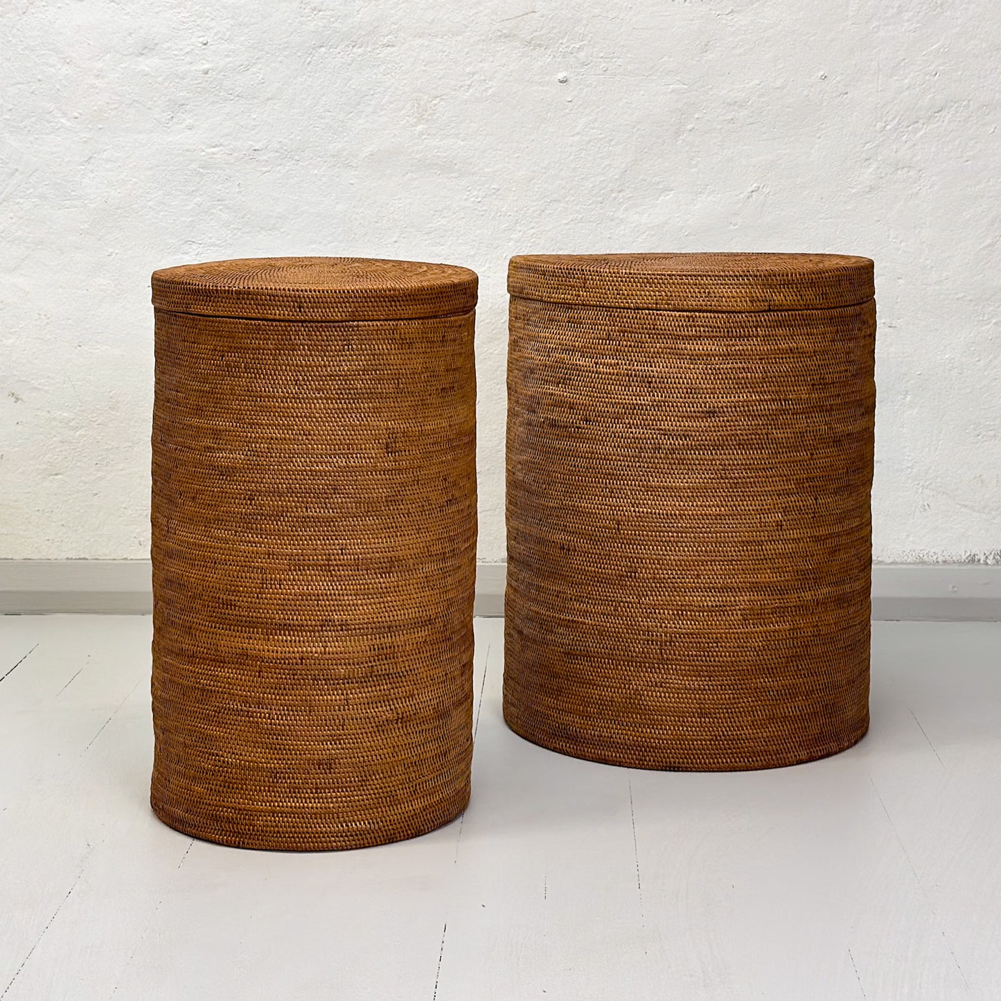 Round Atta Basket with Lid