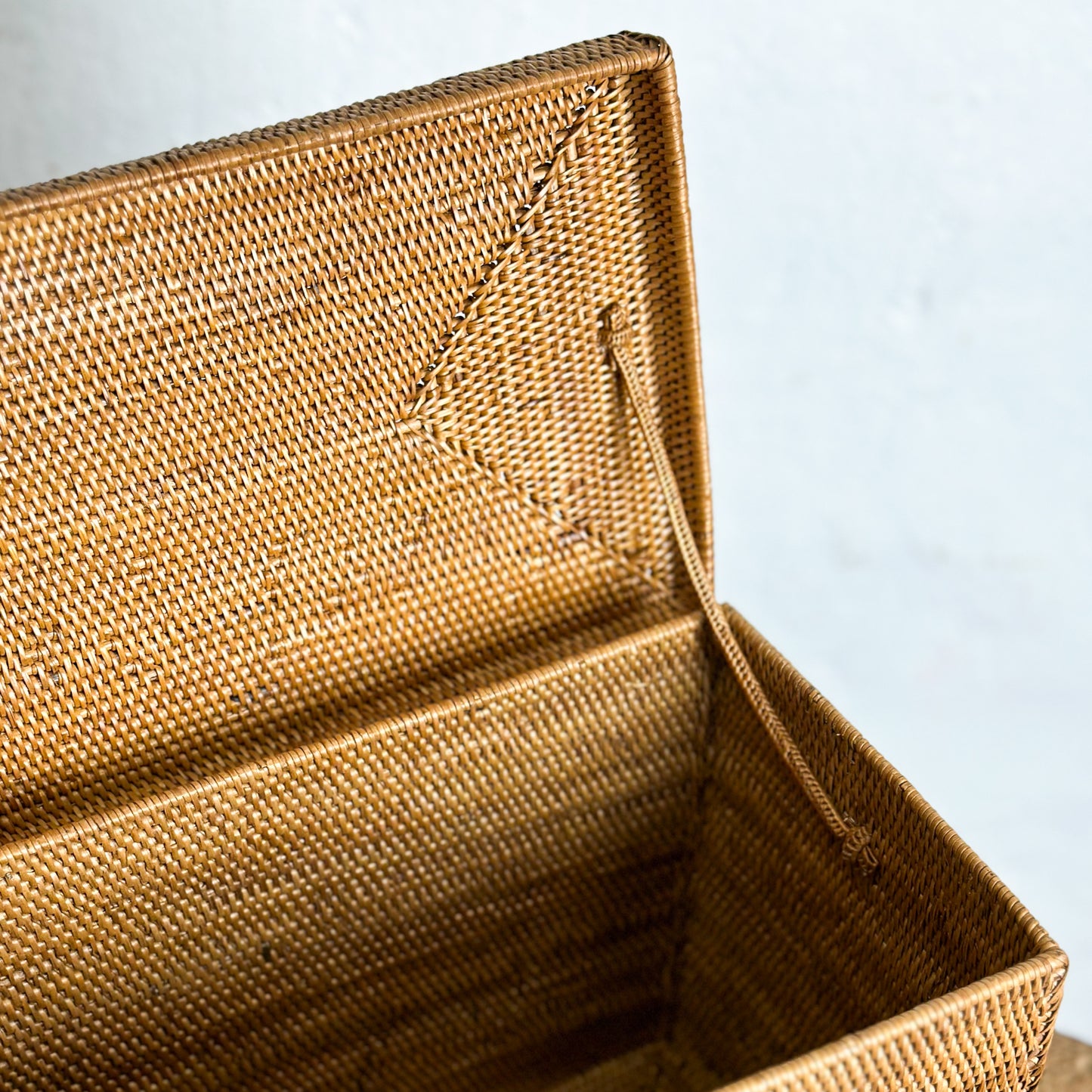Rectangular Atta Box with Hinged Lid