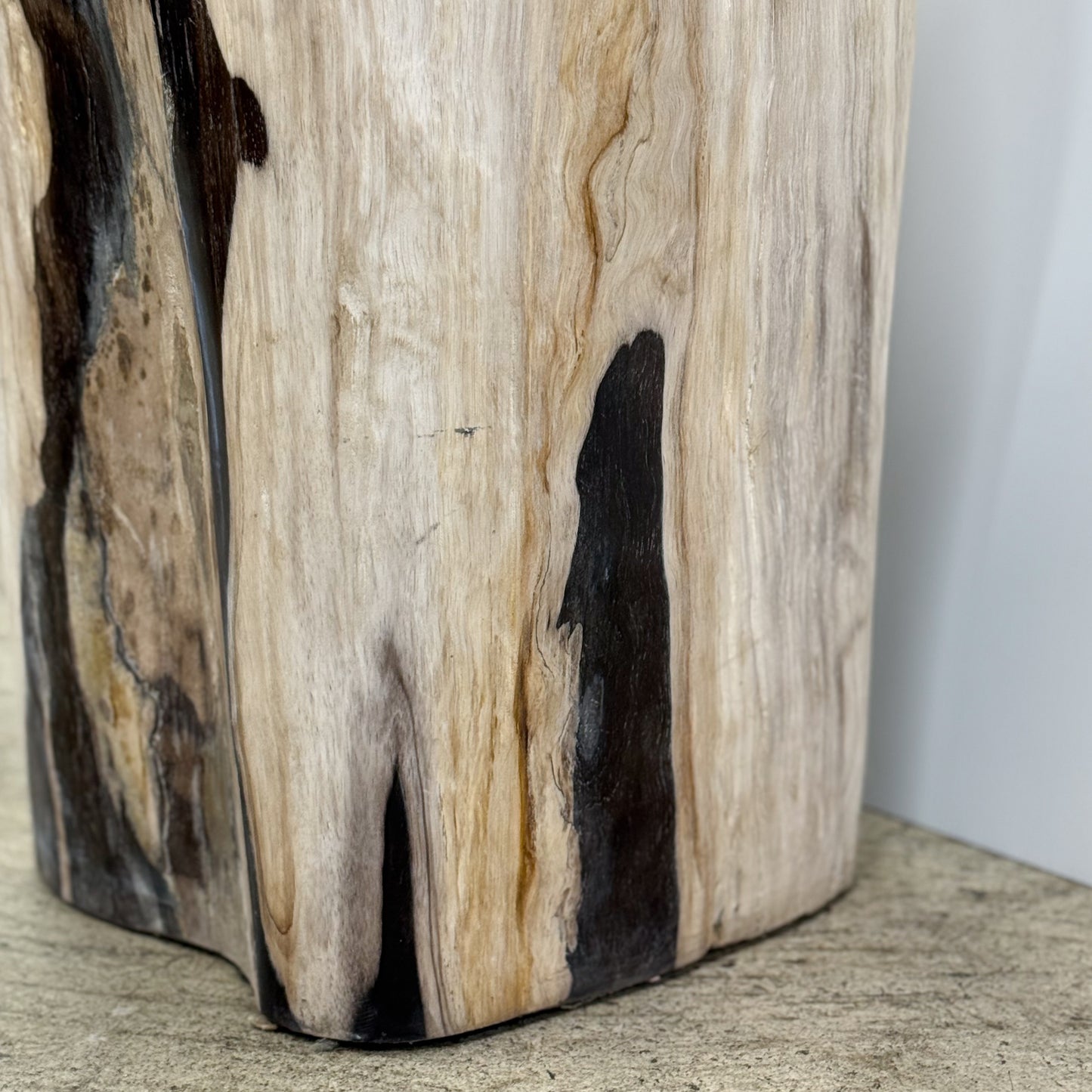 -Bali-Balinese-Indonesia-Petrified-Wood-Stool-Fossil-Wood-Stone-Side-Table