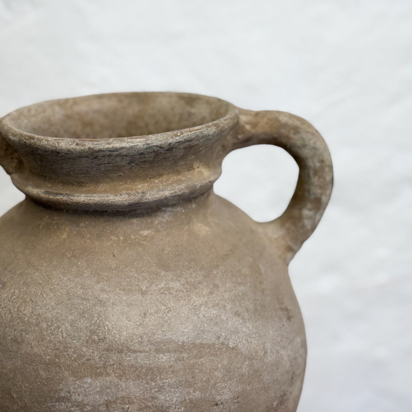 Terracotta Amphora on Stand II